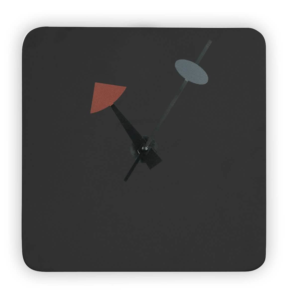 Manchester Modern Square Silent Non - Ticking Wall Clock