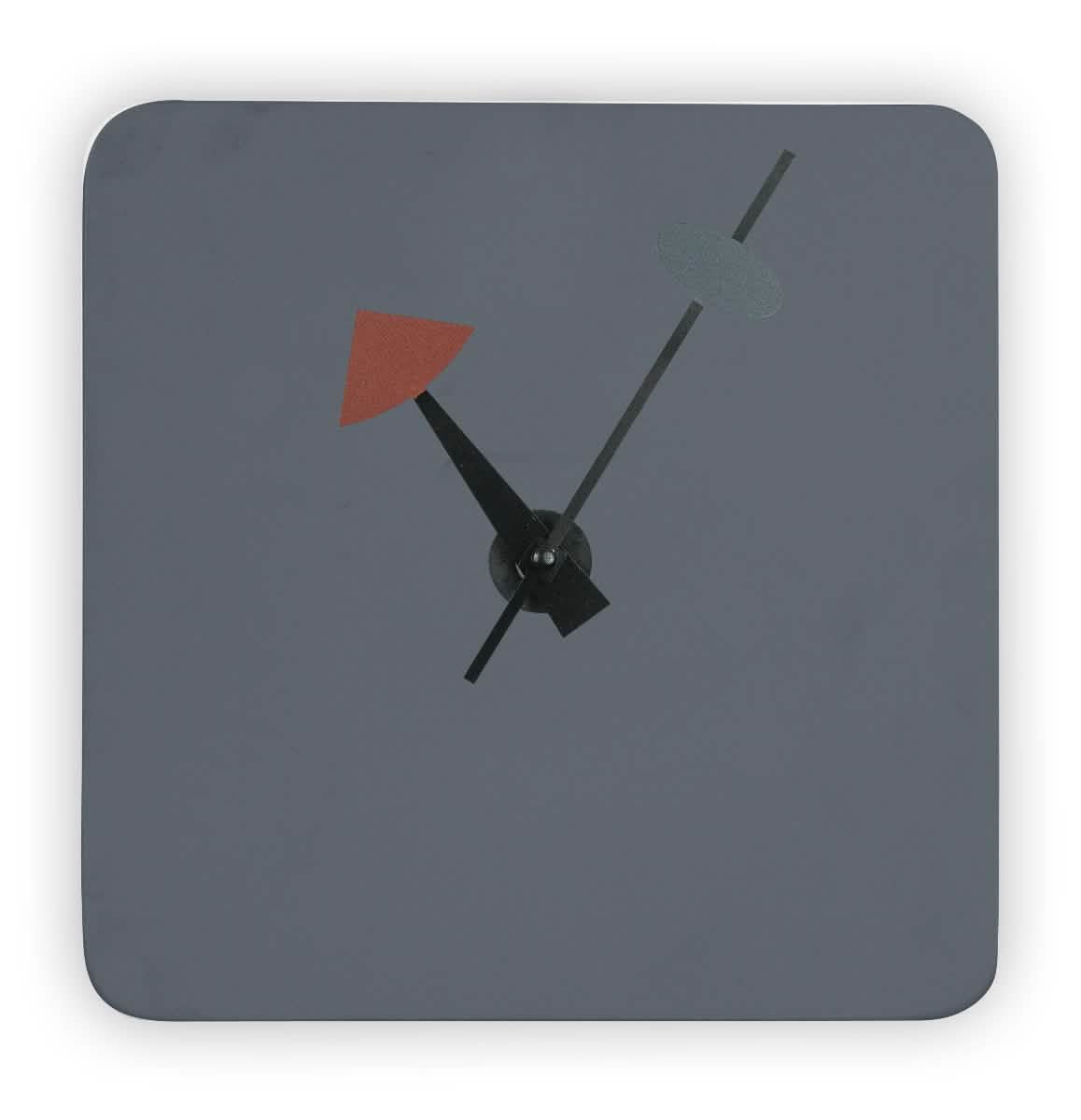 Manchester Modern Square Silent Non - Ticking Wall Clock