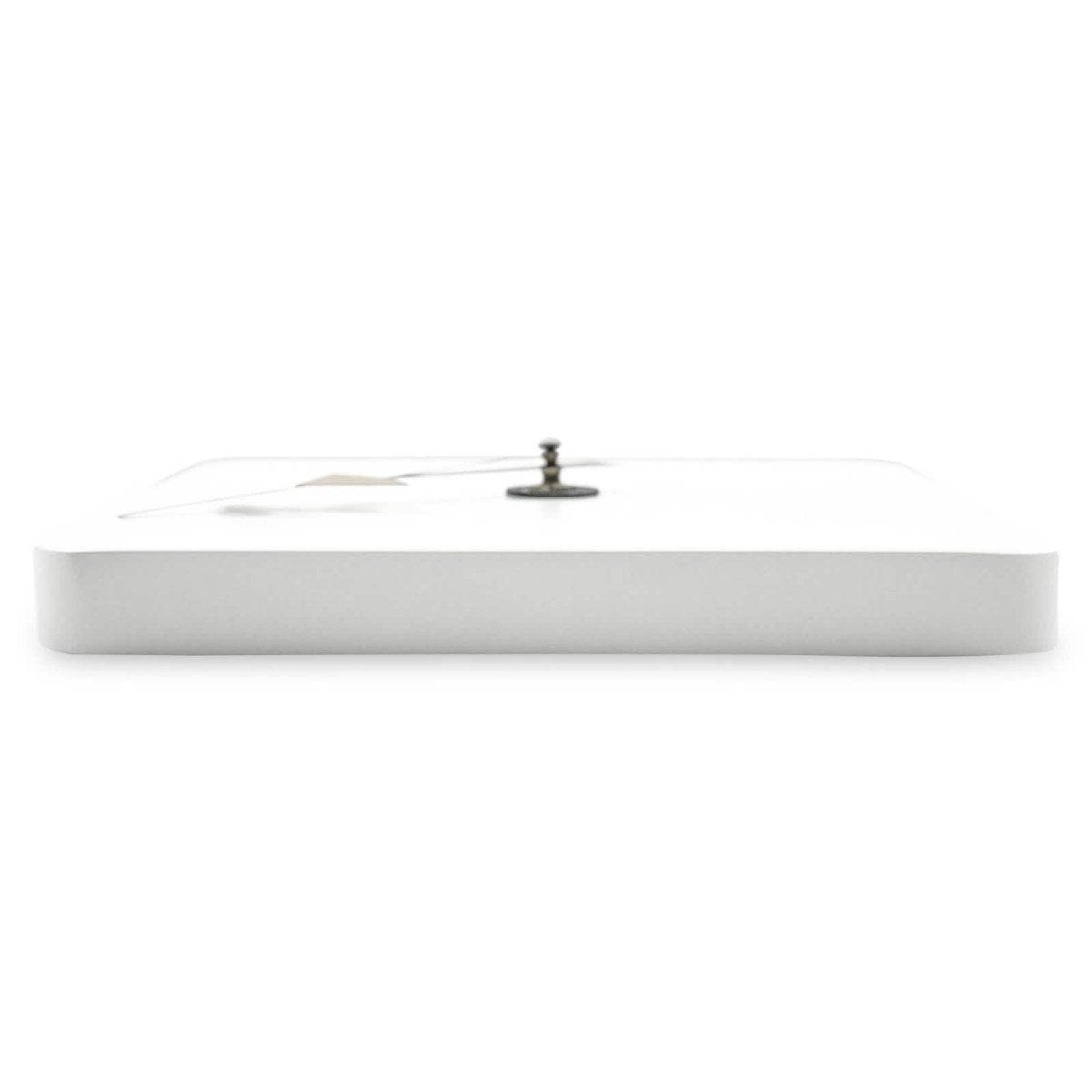 Manchester Modern Square Silent Non - Ticking Wall Clock