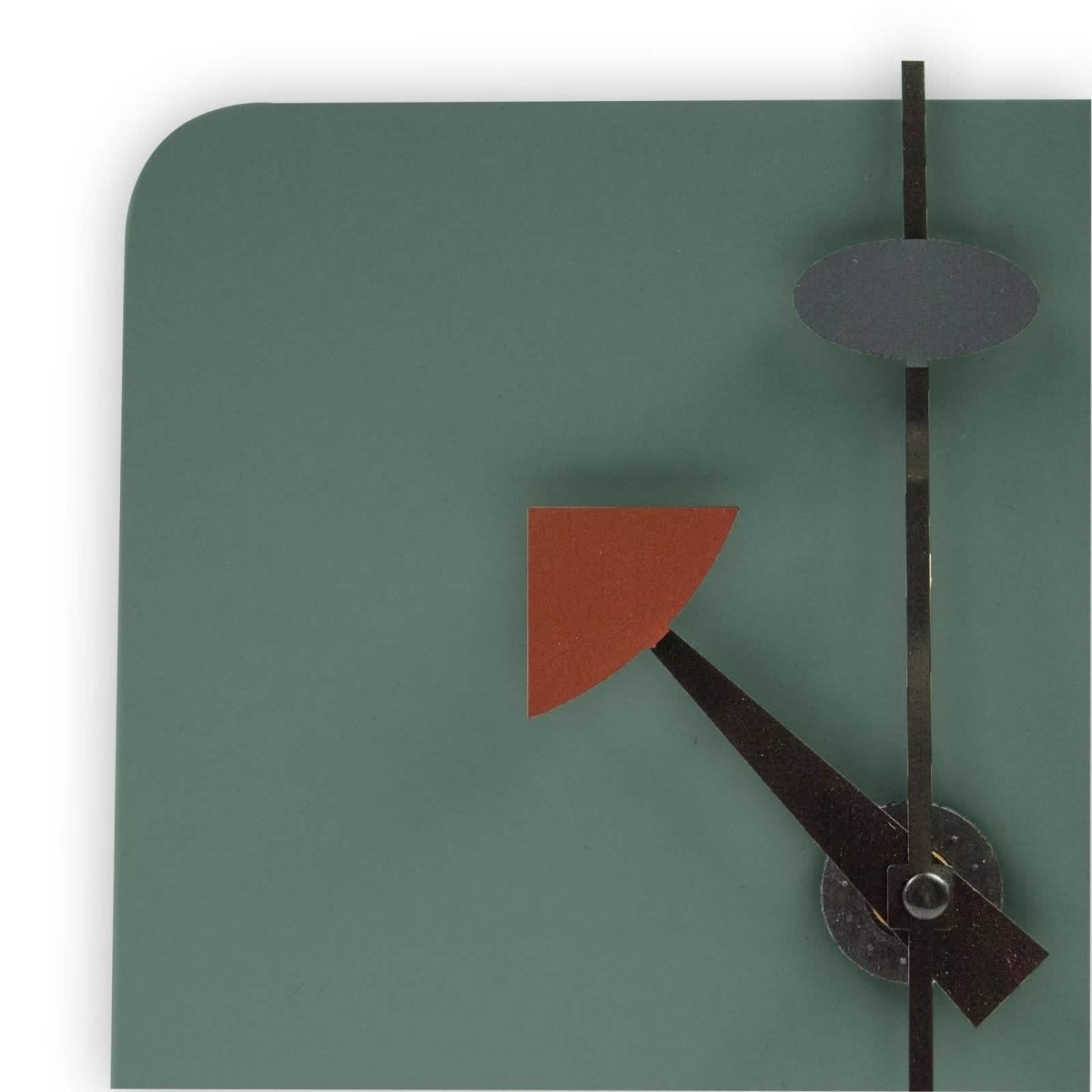 Manchester Modern Square Silent Non - Ticking Wall Clock