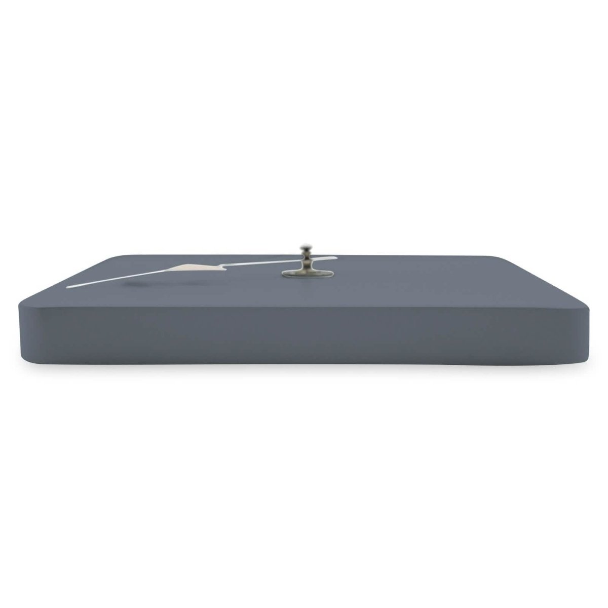 Manchester Modern Square Silent Non - Ticking Wall Clock