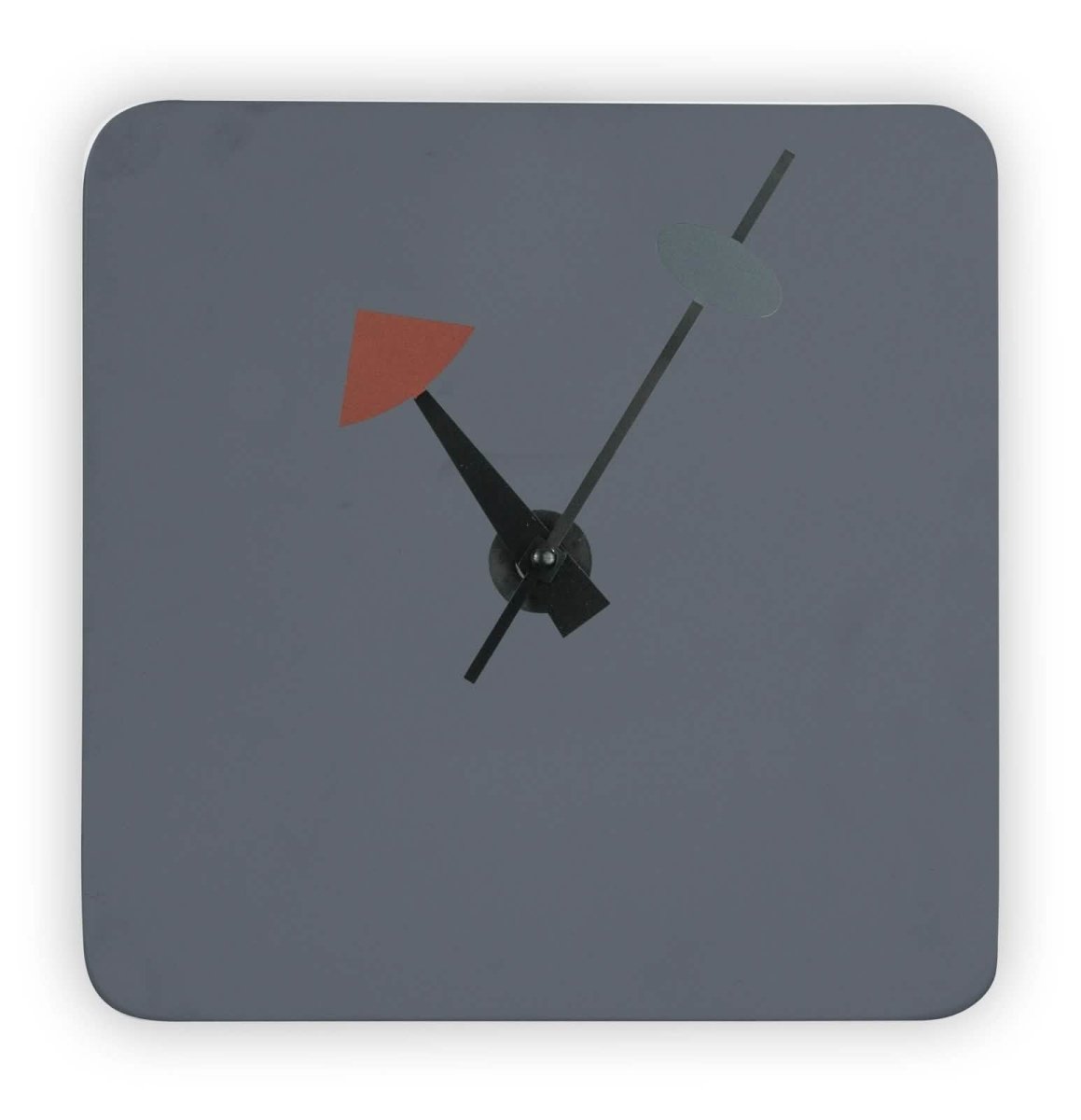 Manchester Modern Square Silent Non - Ticking Wall Clock