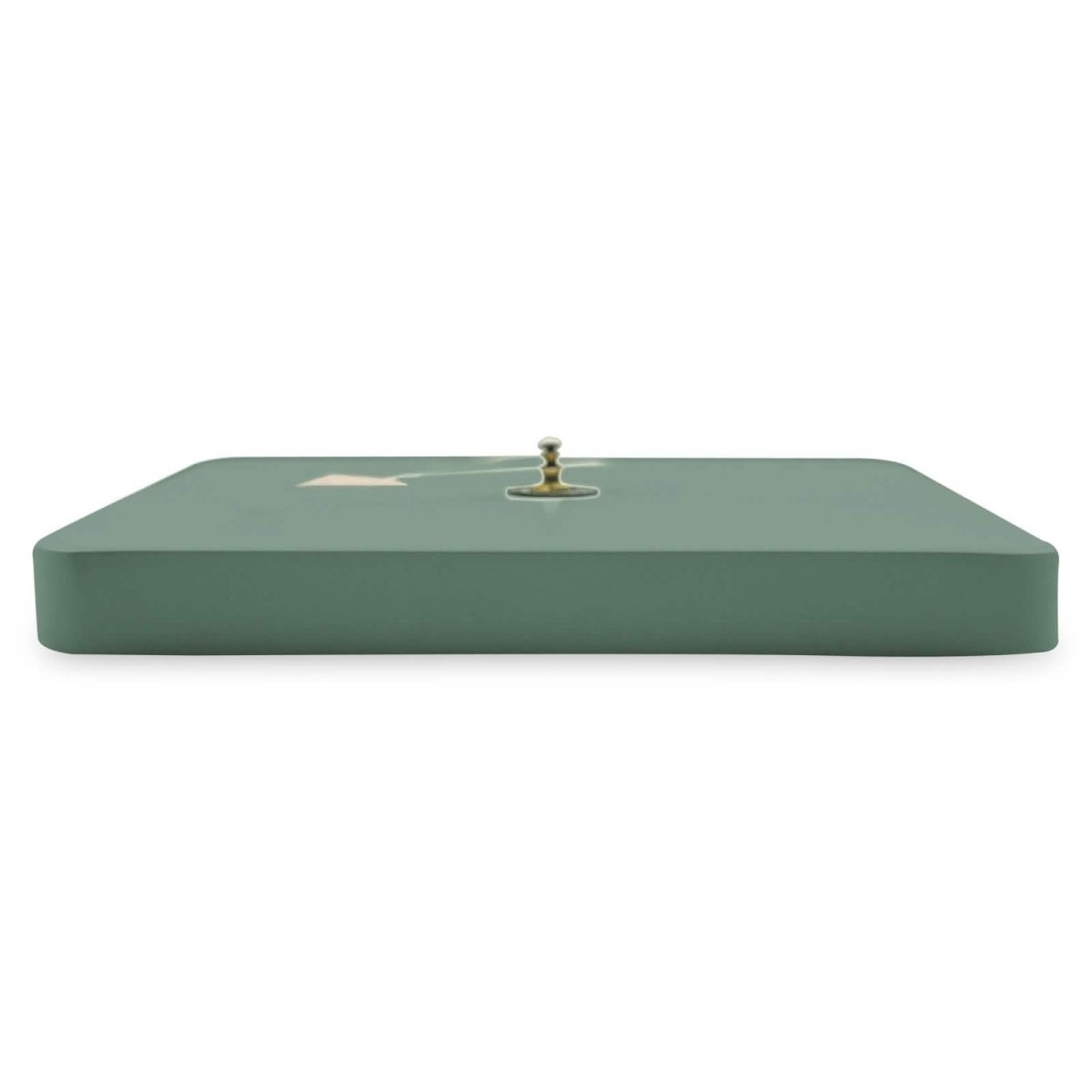 Manchester Modern Square Silent Non - Ticking Wall Clock
