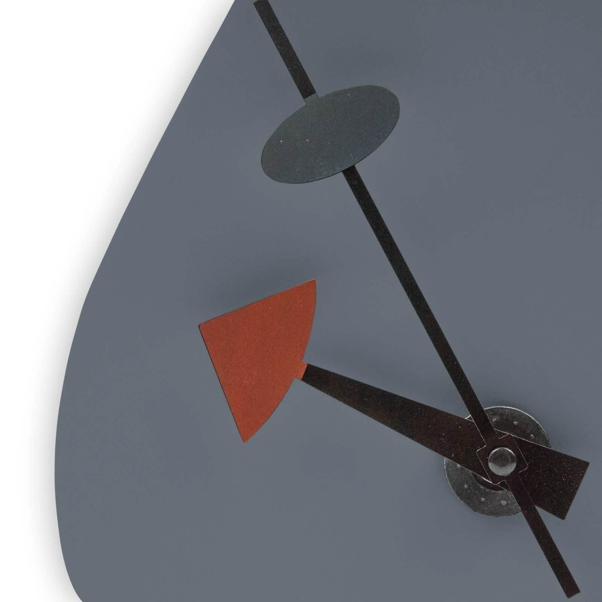 Manchester Modern Tear - Drop Silent Non - Ticking Wall Clock