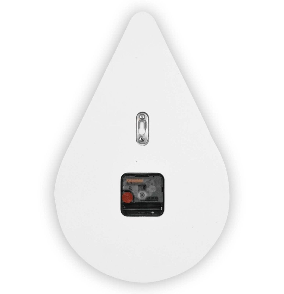 Manchester Modern Tear - Drop Silent Non - Ticking Wall Clock