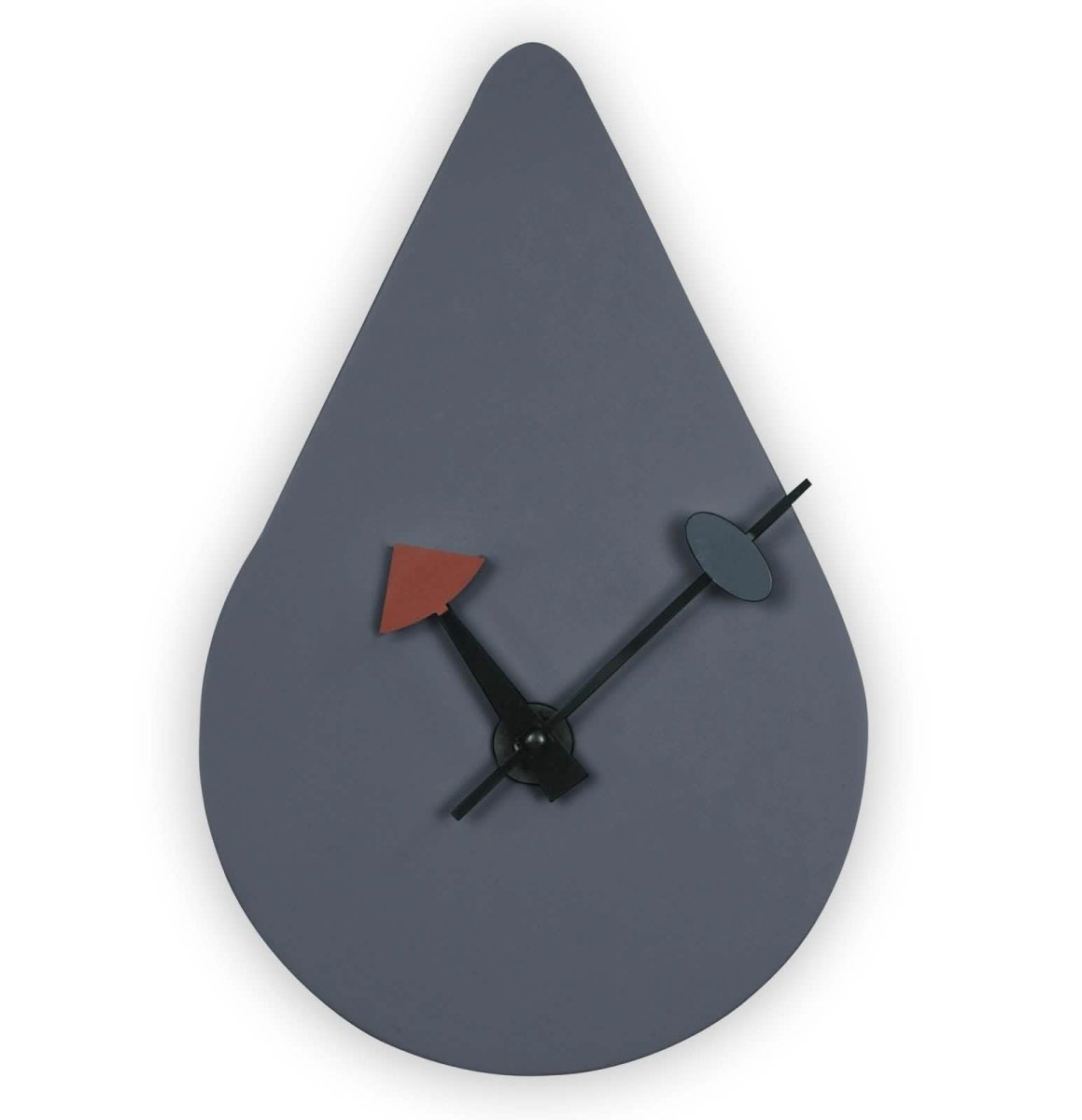 Manchester Modern Tear - Drop Silent Non - Ticking Wall Clock