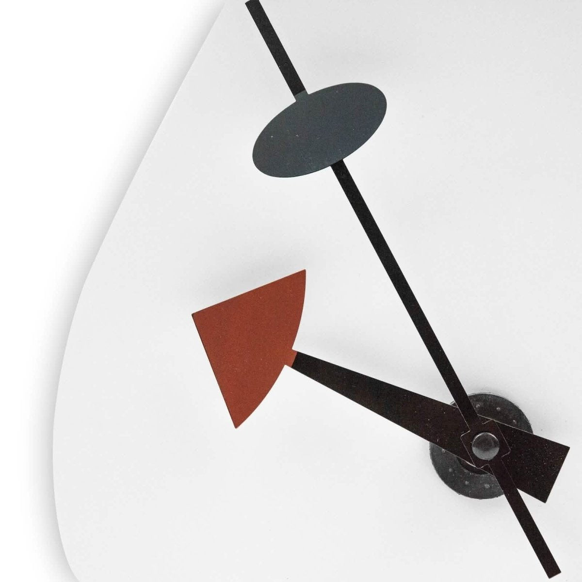 Manchester Modern Tear - Drop Silent Non - Ticking Wall Clock