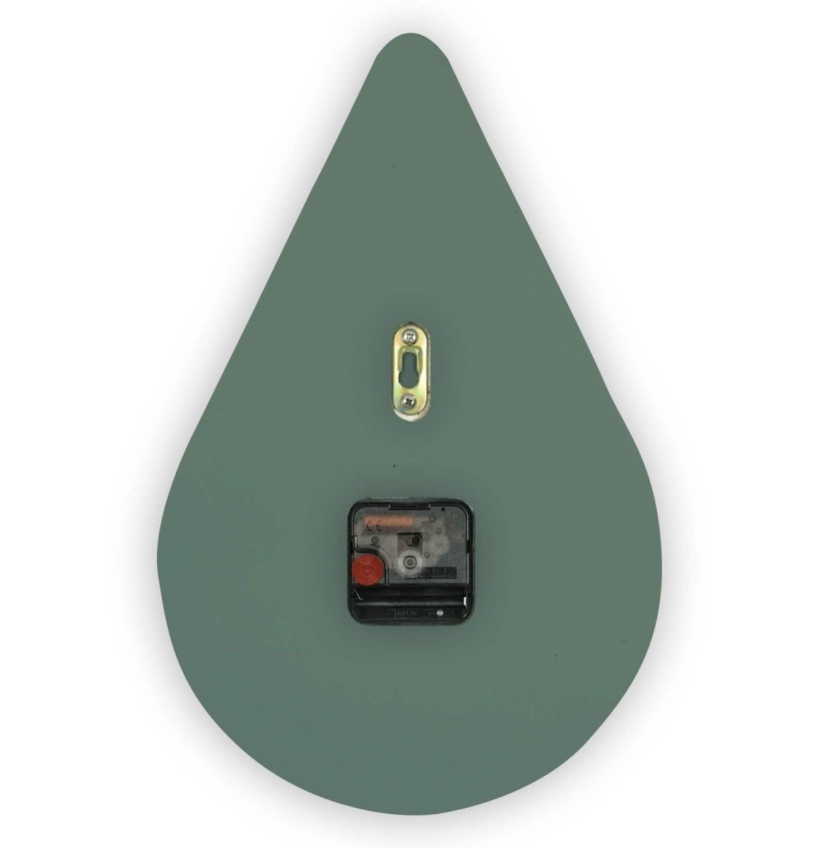 Manchester Modern Tear - Drop Silent Non - Ticking Wall Clock