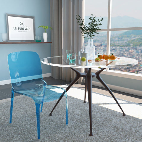 Murray Stackable Dining Side Chair in Plastic