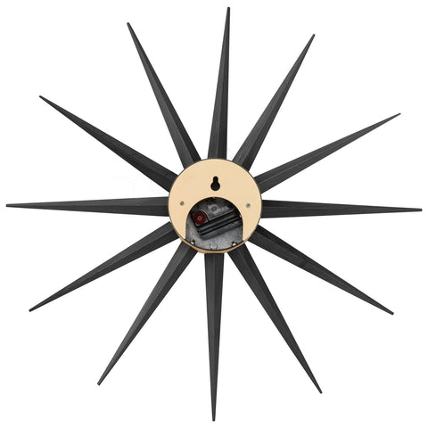 Maxi Modern Design Metal Star Silent Non-Ticking Wall Clock