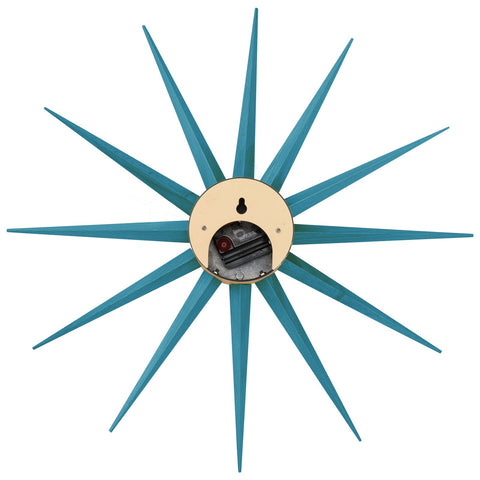 Maxi Modern Design Metal Star Silent Non-Ticking Wall Clock