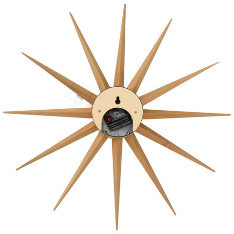 Maxi Modern Design Metal Star Silent Non-Ticking Wall Clock