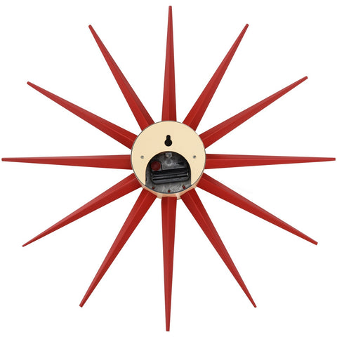 Maxi Modern Design Metal Star Silent Non-Ticking Wall Clock