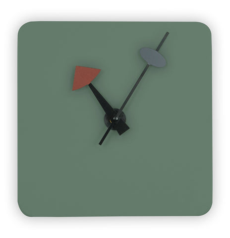 Manchester Modern Square Silent Non-Ticking Wall Clock