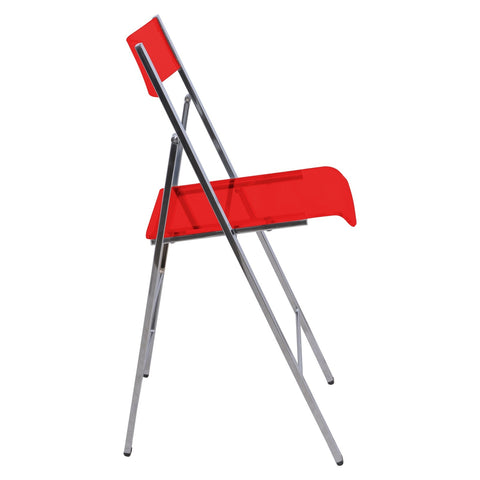 Menno Modern Acrylic Folding Chair