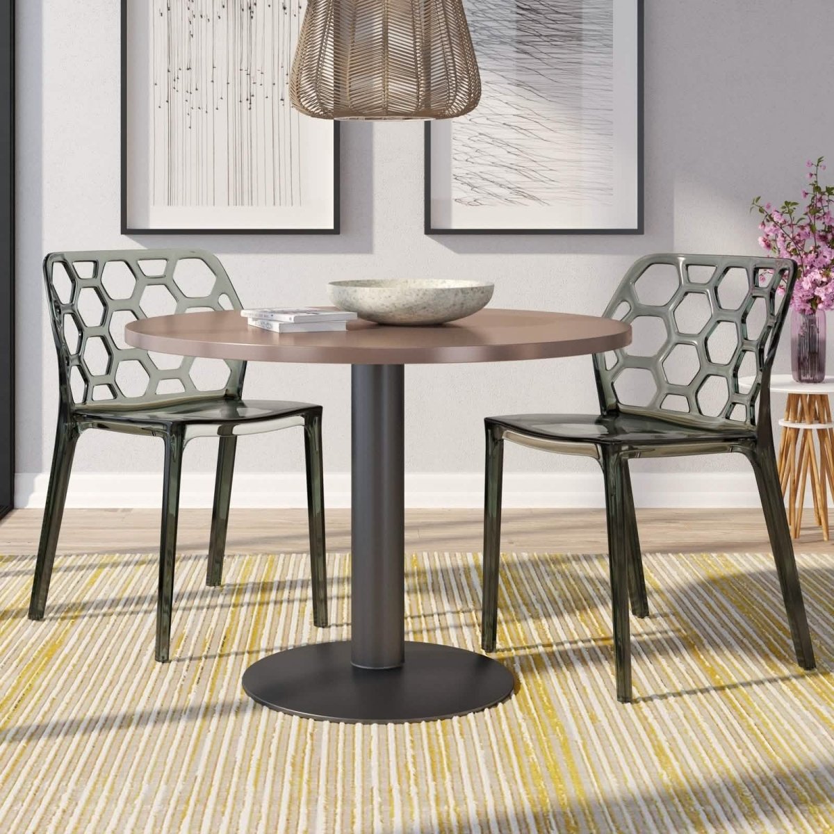 Modern Dynamic Dining Chair Set of 2