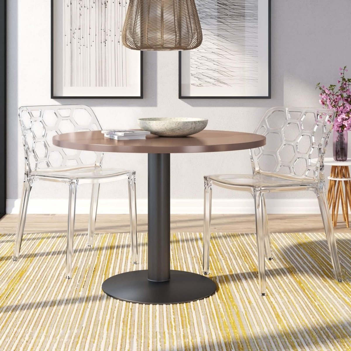 Modern Dynamic Dining Chair Set of 2