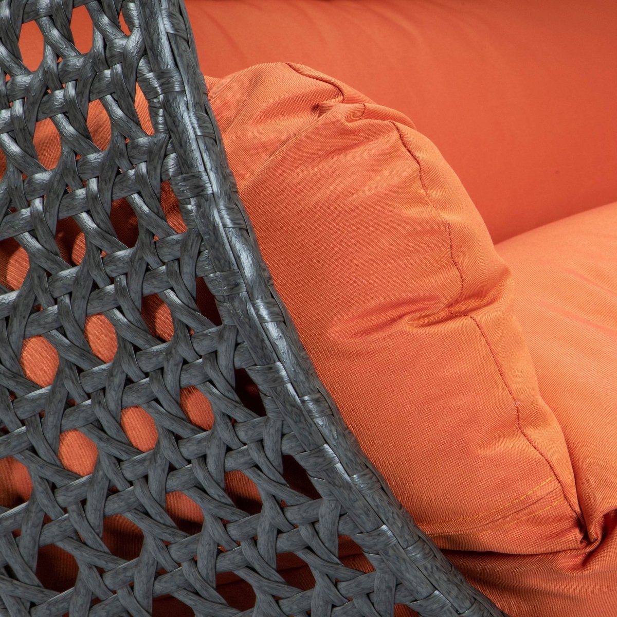 Modern Wicker Hanging Double Seater Egg Swing Chair