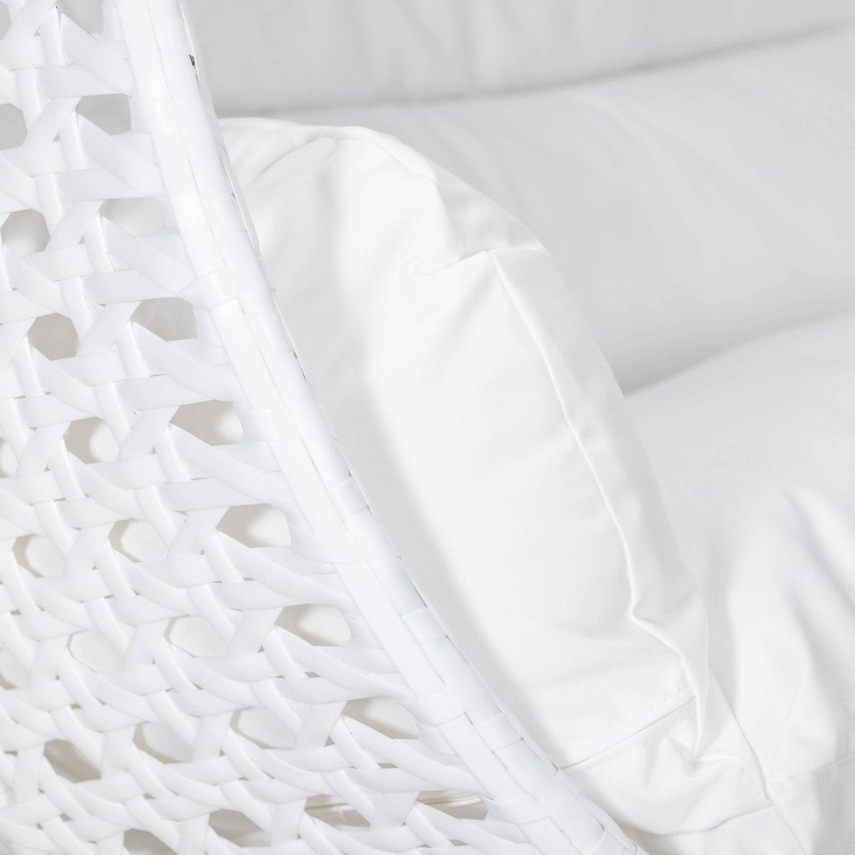 Modern Wicker Hanging Double Seater Egg Swing Chair