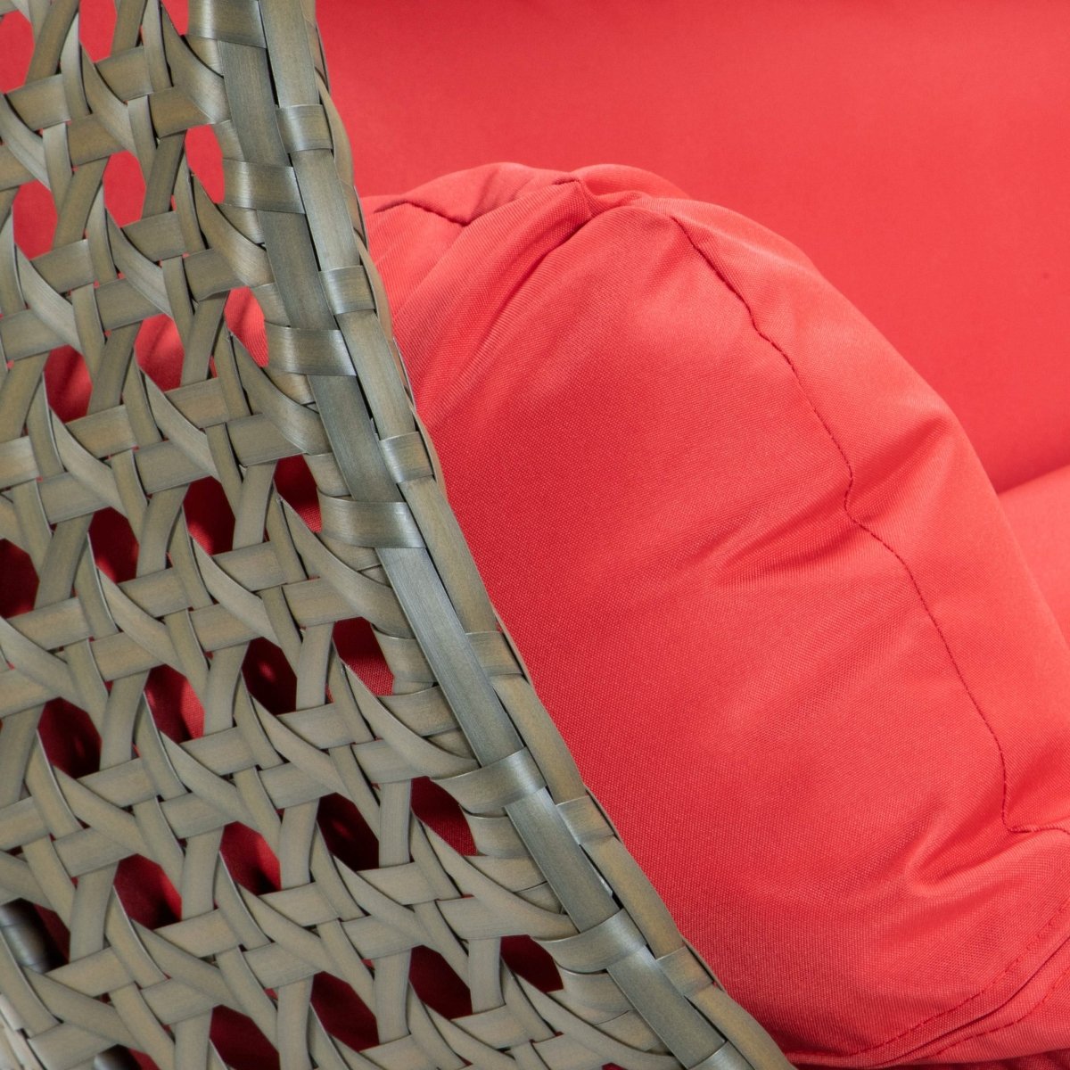 Modern Wicker Hanging Double Seater Egg Swing Chair