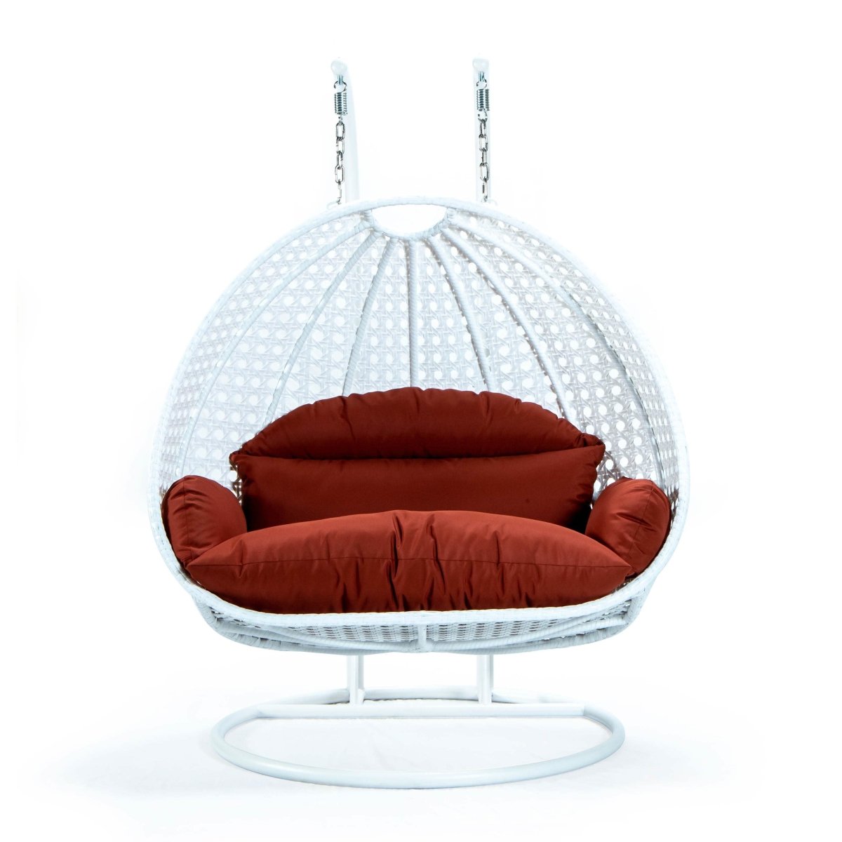 Modern Wicker Hanging Double Seater Egg Swing Chair