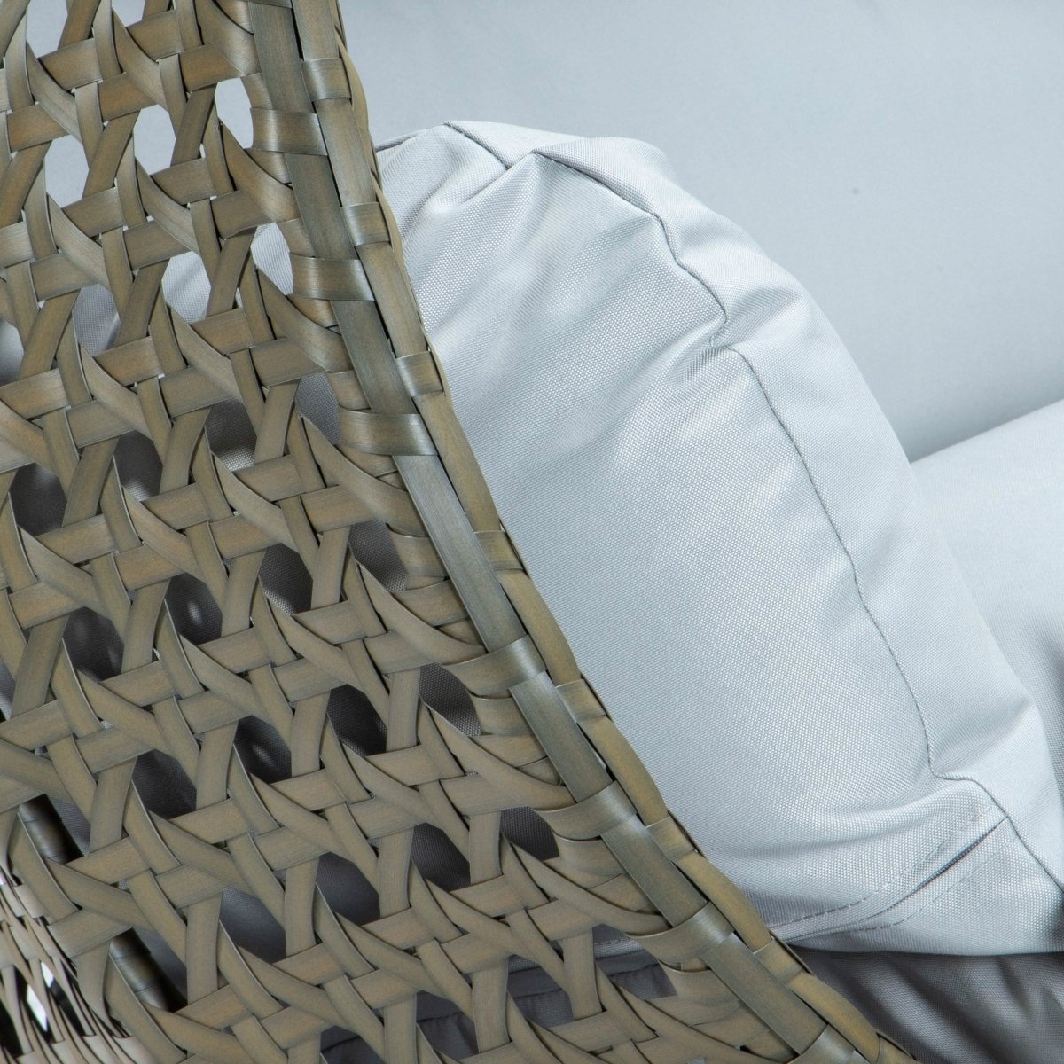 Modern Wicker Hanging Double Seater Egg Swing Chair