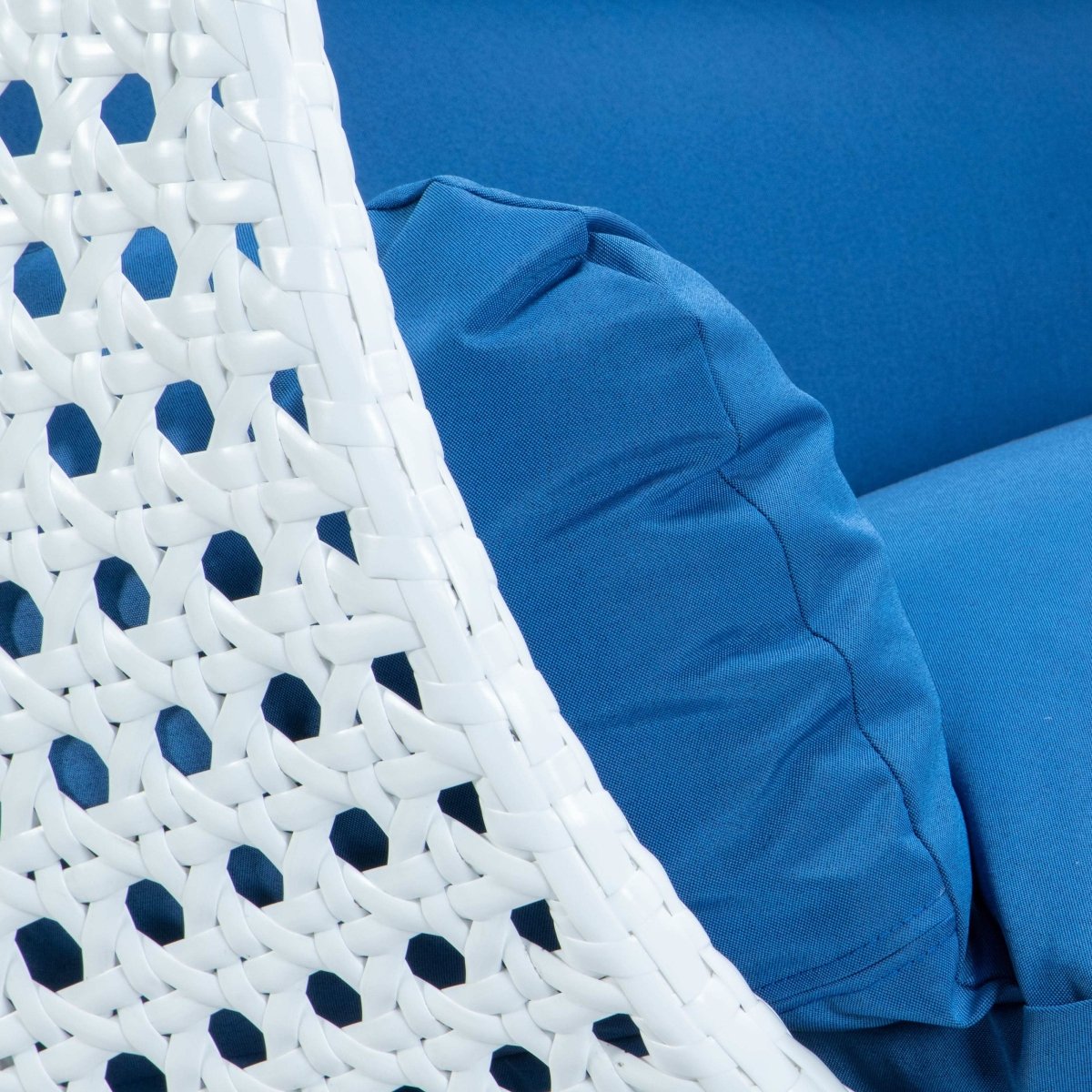 Modern Wicker Hanging Double Seater Egg Swing Chair