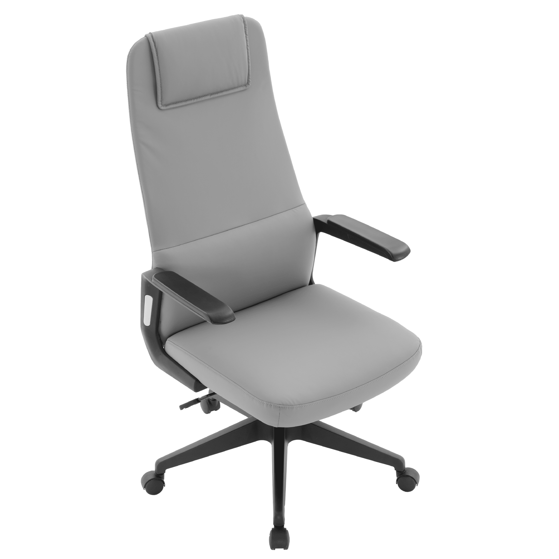 Nexa High - Back Conference Office Chair in Leather/Polyester Adjustable Height Swivel and Tilt