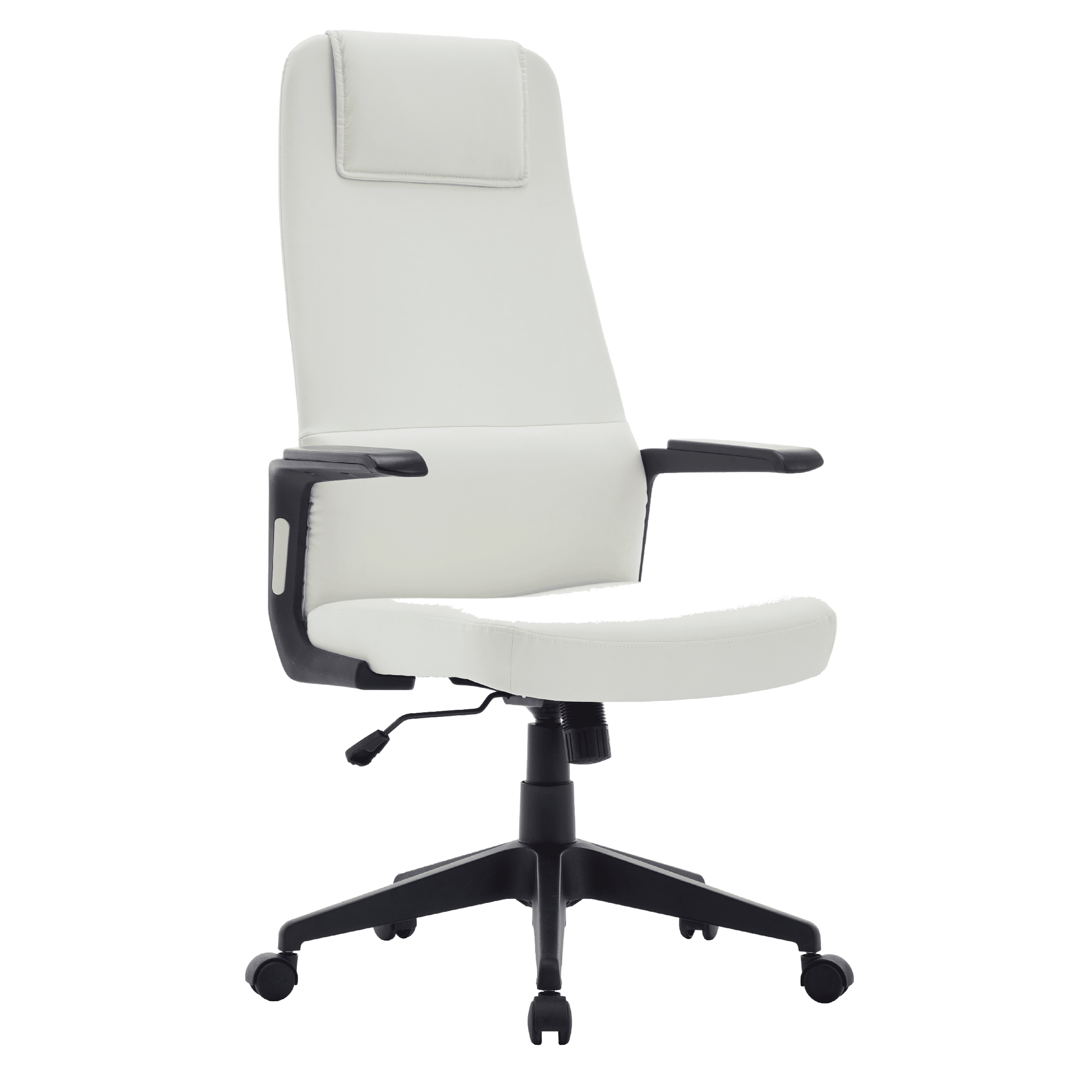 Nexa High - Back Conference Office Chair in Leather/Polyester Adjustable Height Swivel and Tilt