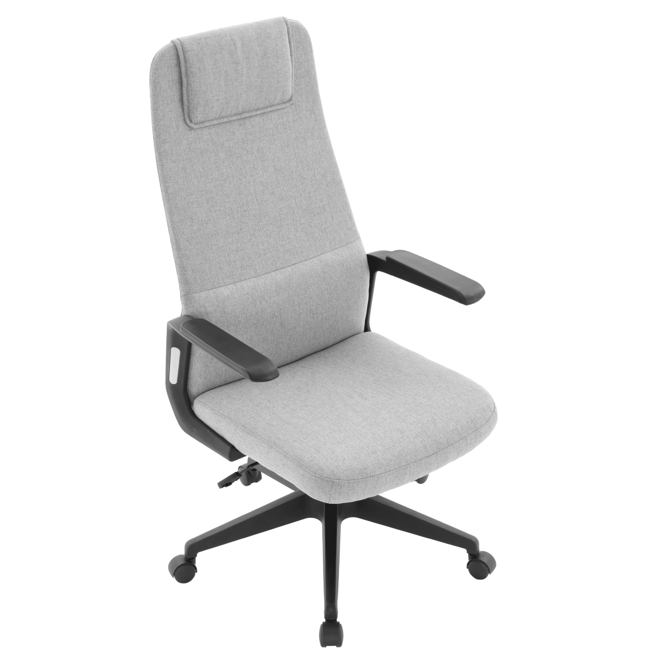 Nexa High - Back Conference Office Chair in Leather/Polyester Adjustable Height Swivel and Tilt