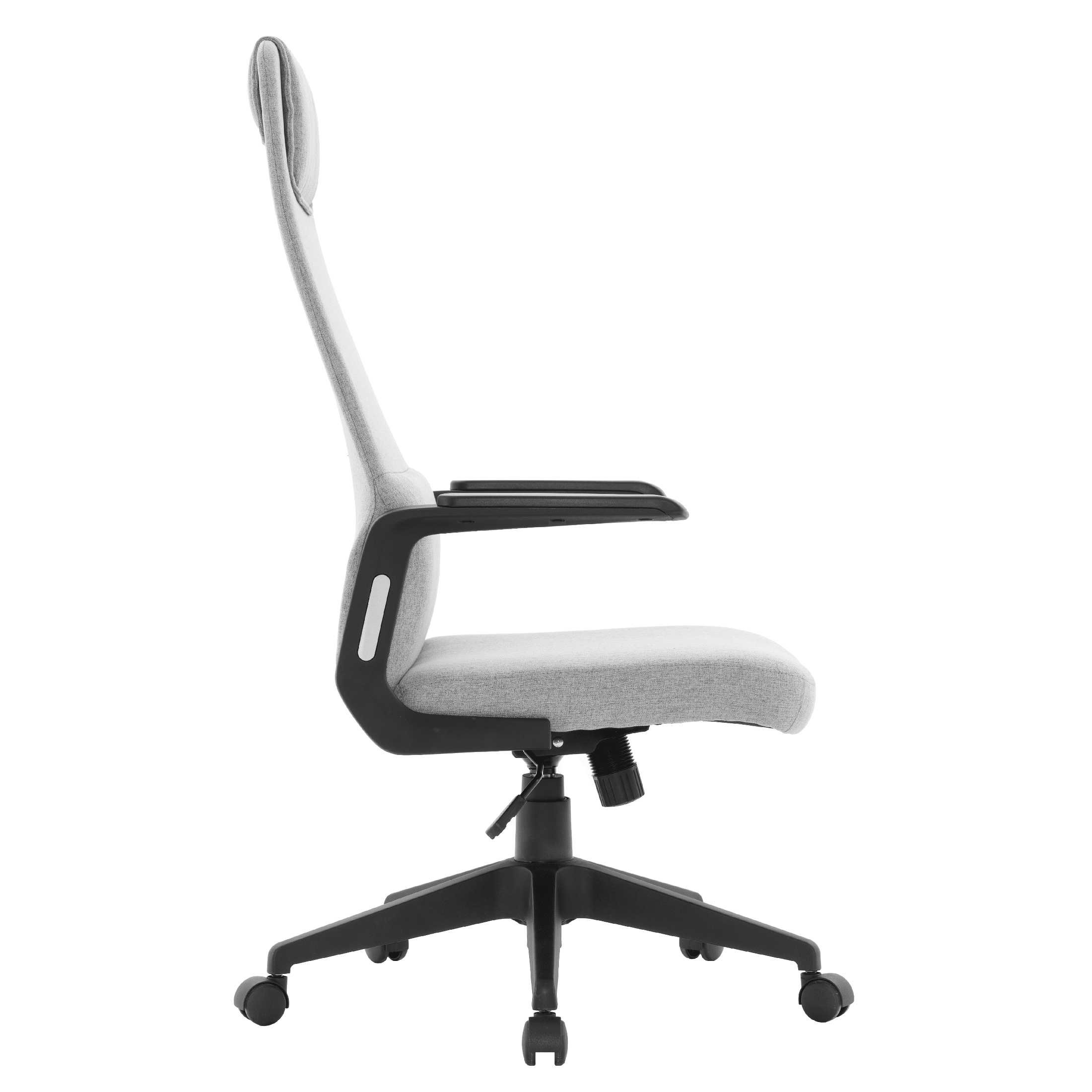 Nexa High - Back Conference Office Chair in Leather/Polyester Adjustable Height Swivel and Tilt