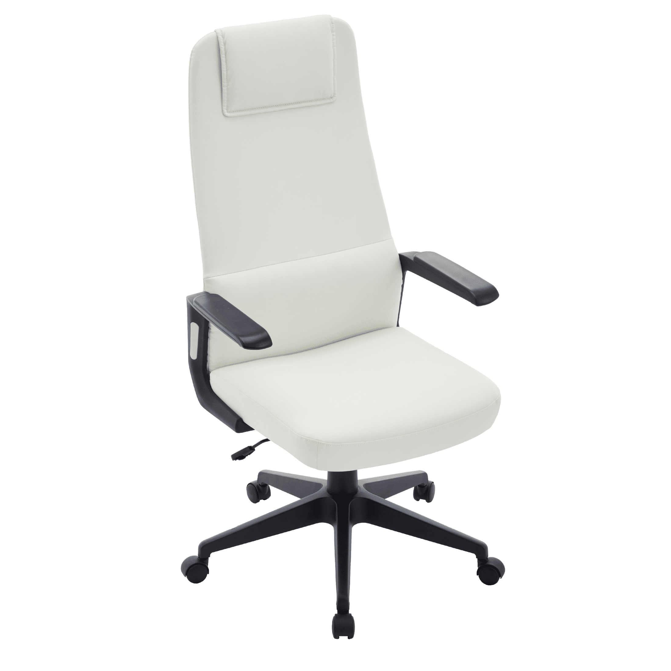 Nexa High - Back Conference Office Chair in Leather/Polyester Adjustable Height Swivel and Tilt