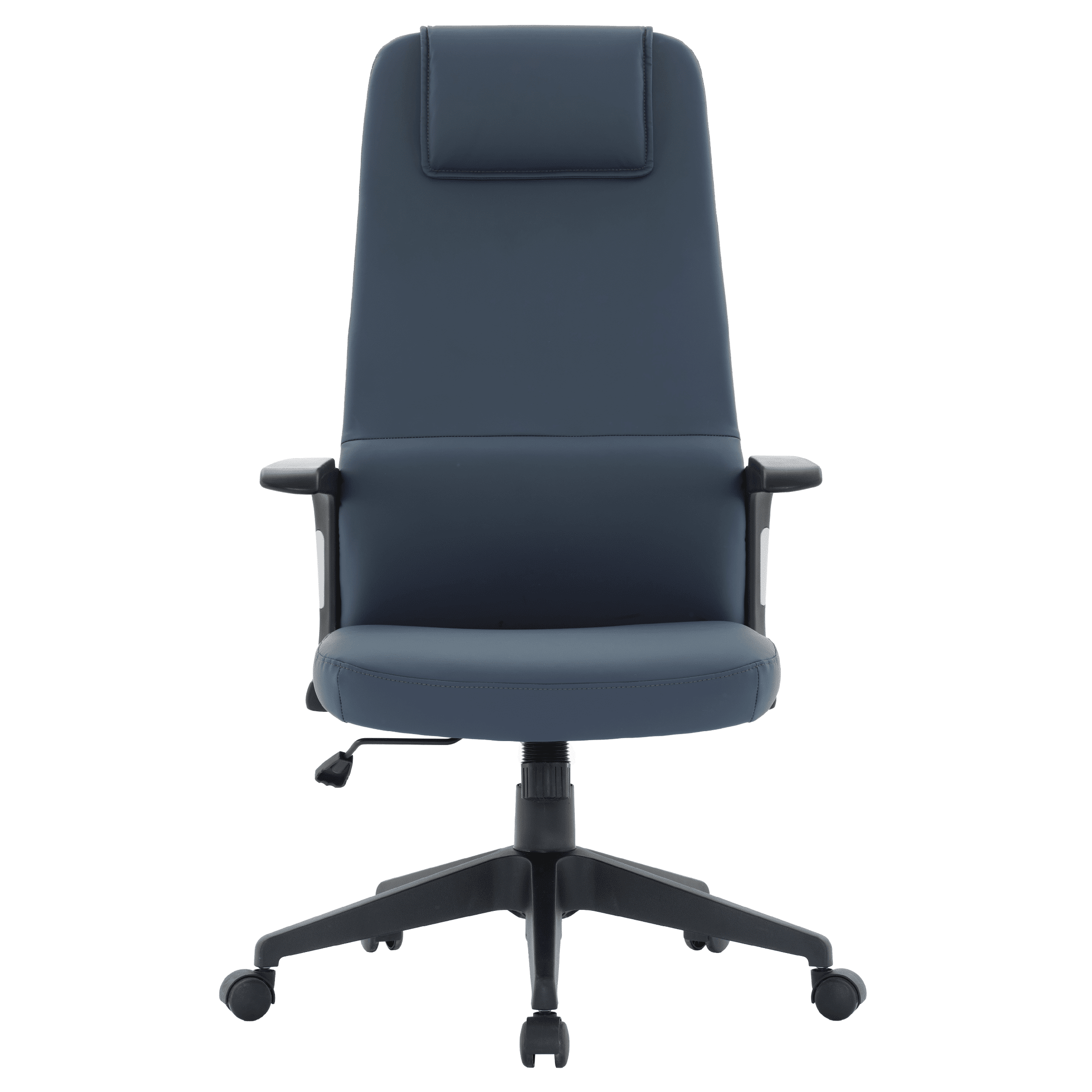Nexa High - Back Conference Office Chair in Leather/Polyester Adjustable Height Swivel and Tilt