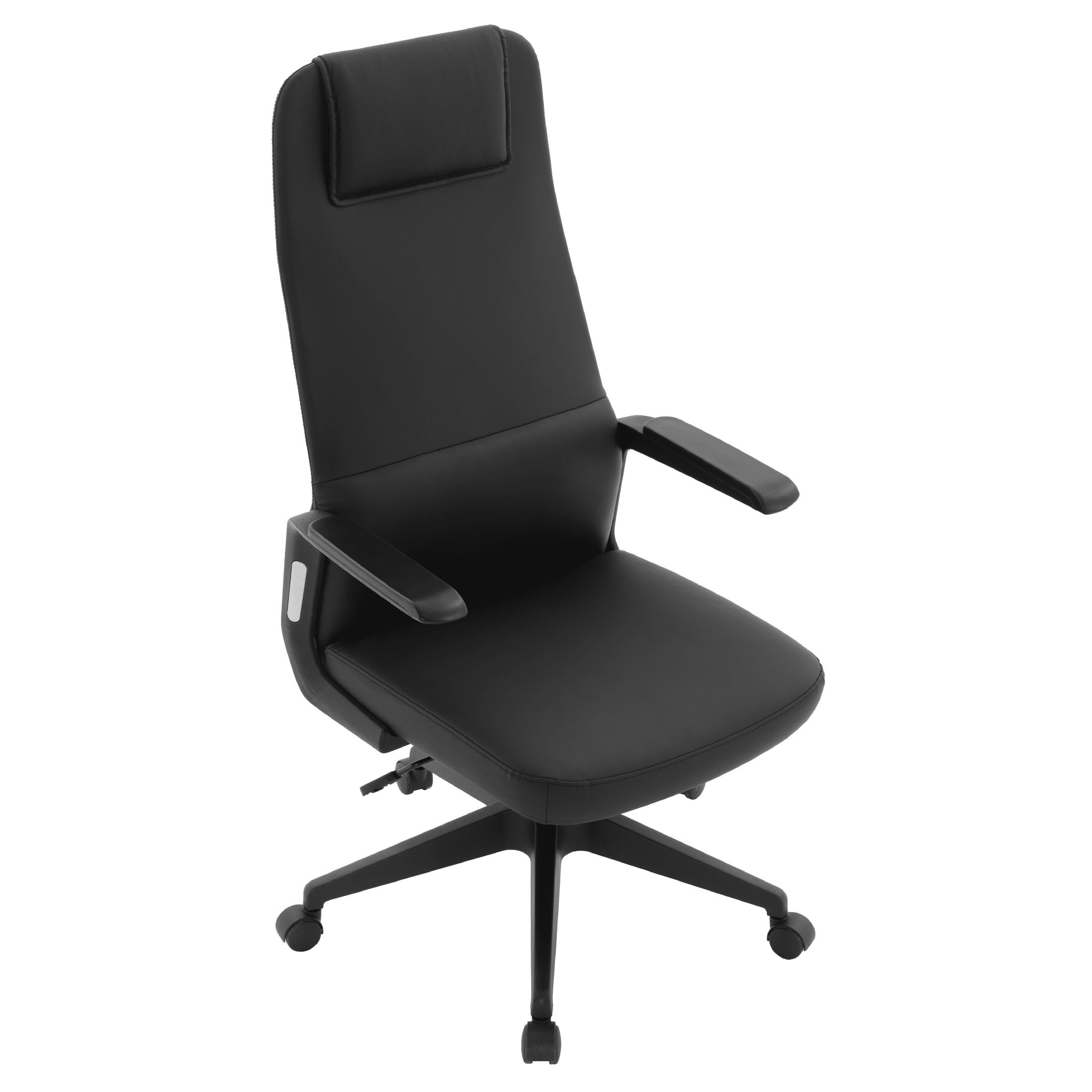 Nexa High - Back Conference Office Chair in Leather/Polyester Adjustable Height Swivel and Tilt