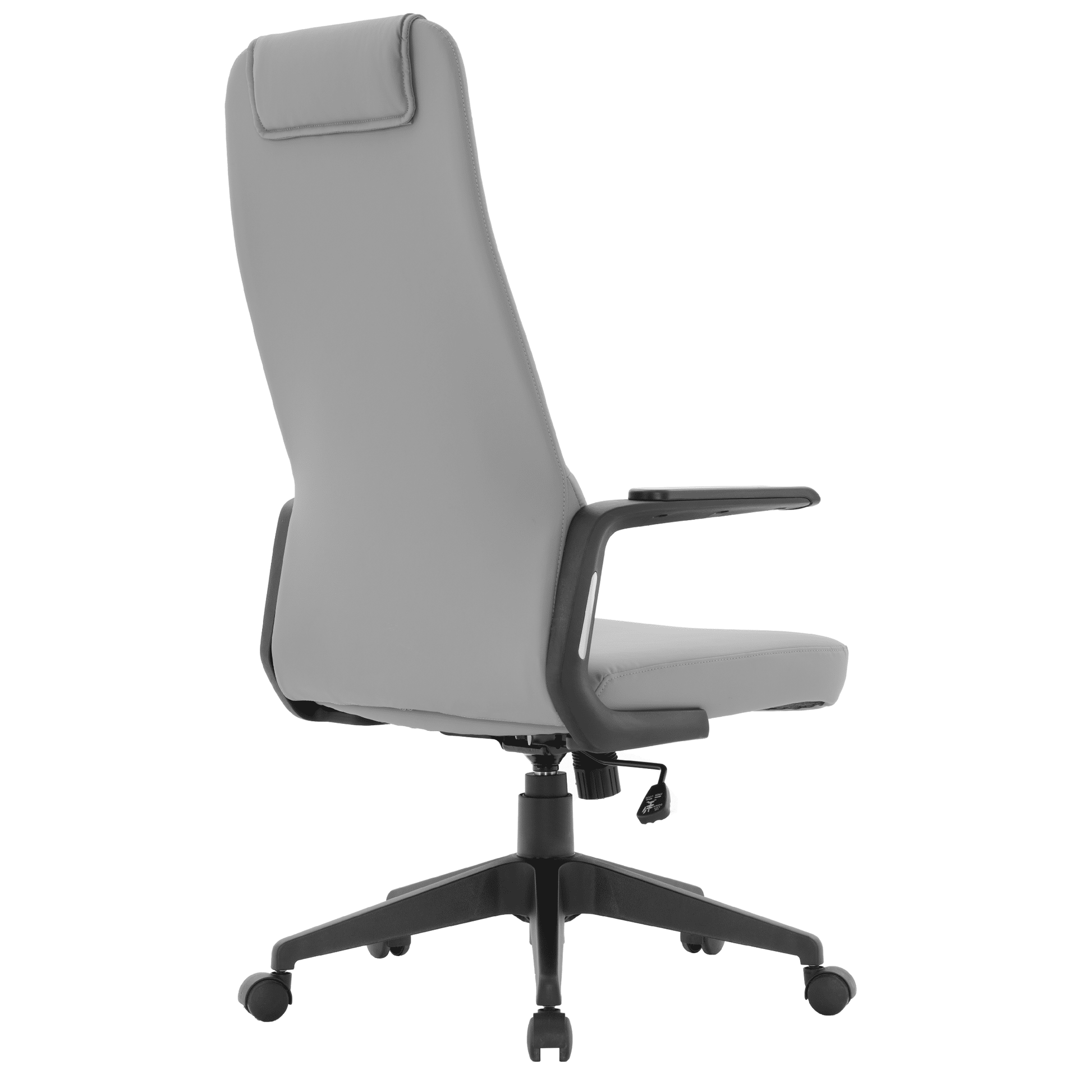 Nexa High - Back Conference Office Chair in Leather/Polyester Adjustable Height Swivel and Tilt