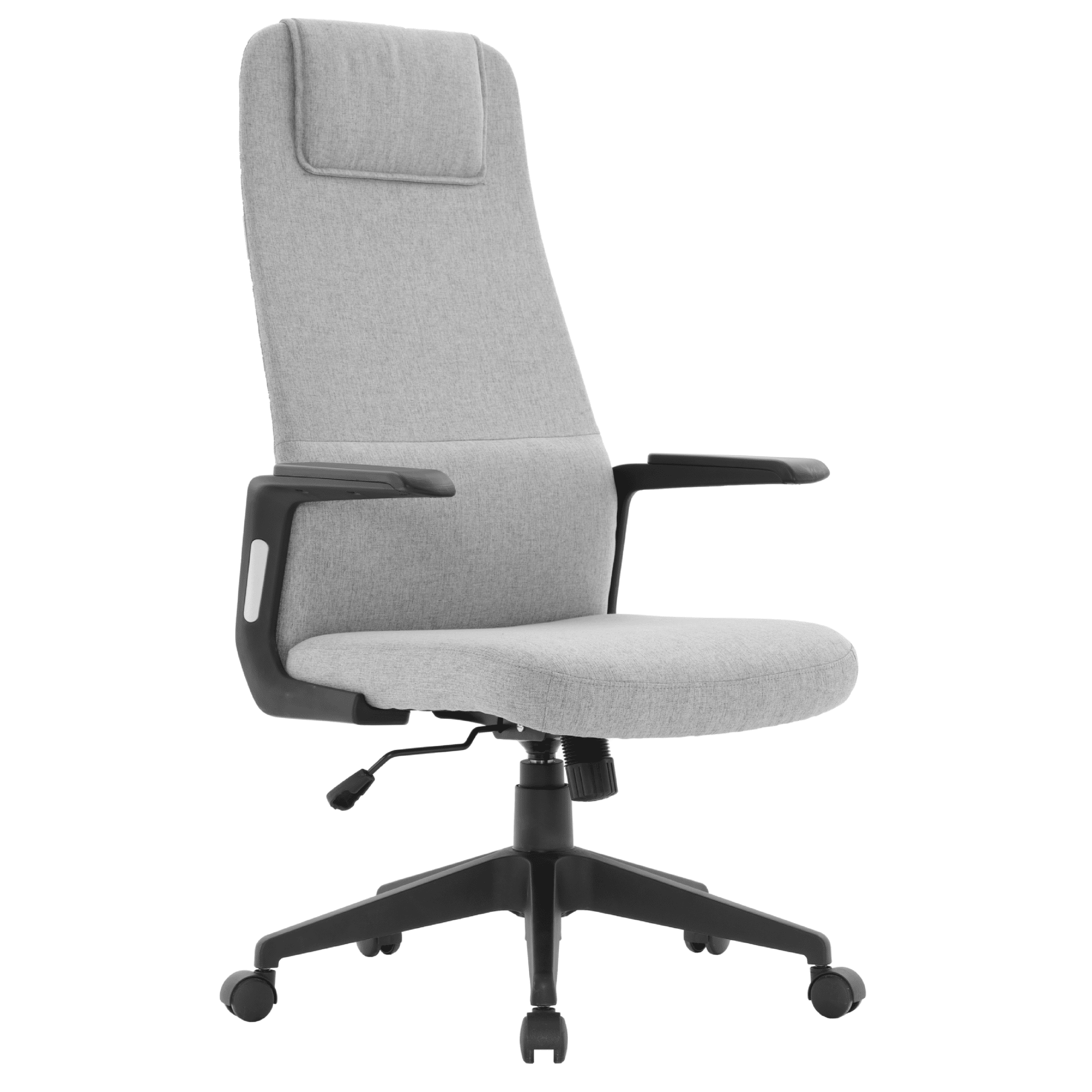 Nexa High - Back Conference Office Chair in Leather/Polyester Adjustable Height Swivel and Tilt