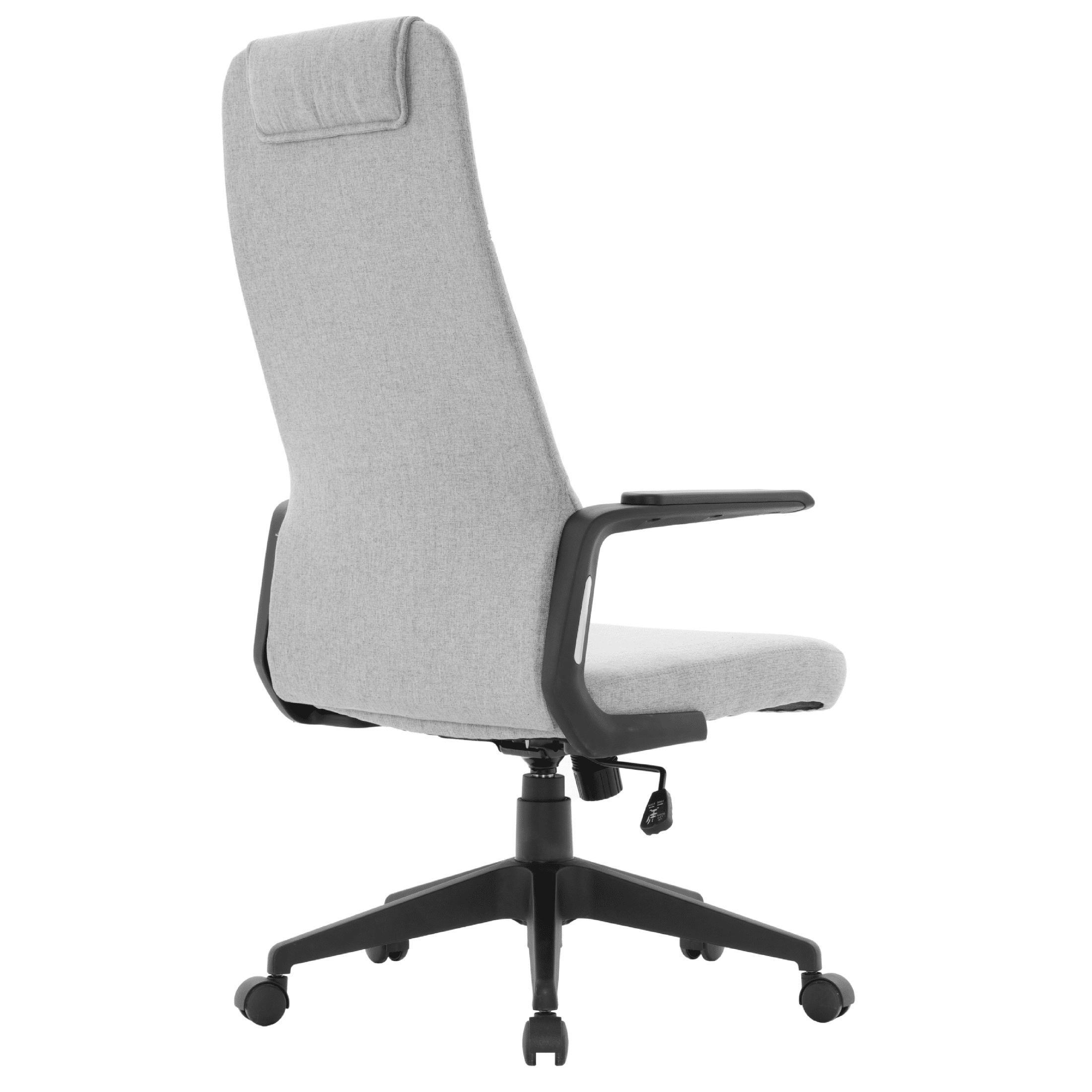 Nexa High - Back Conference Office Chair in Leather/Polyester Adjustable Height Swivel and Tilt