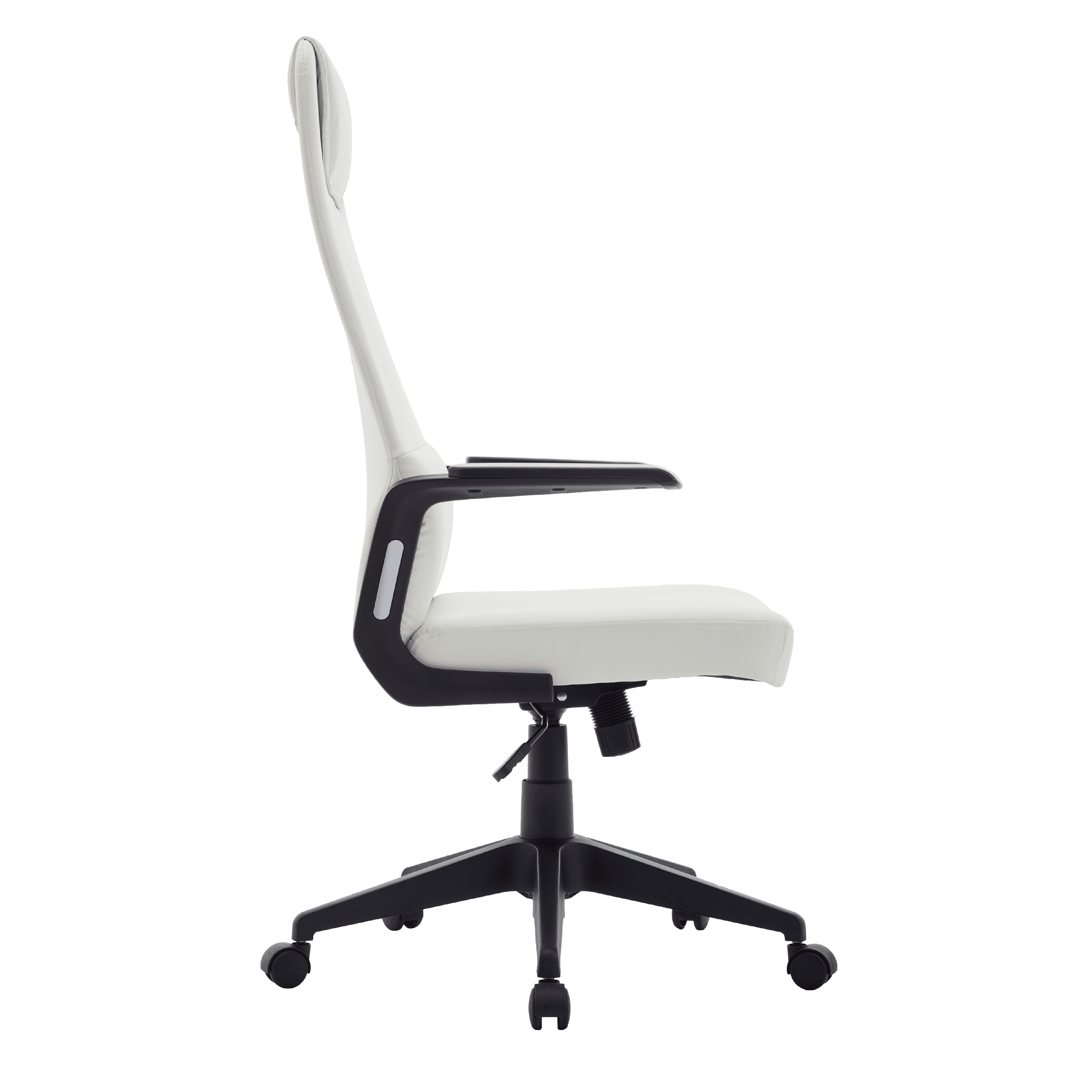 Nexa High - Back Conference Office Chair in Leather/Polyester Adjustable Height Swivel and Tilt