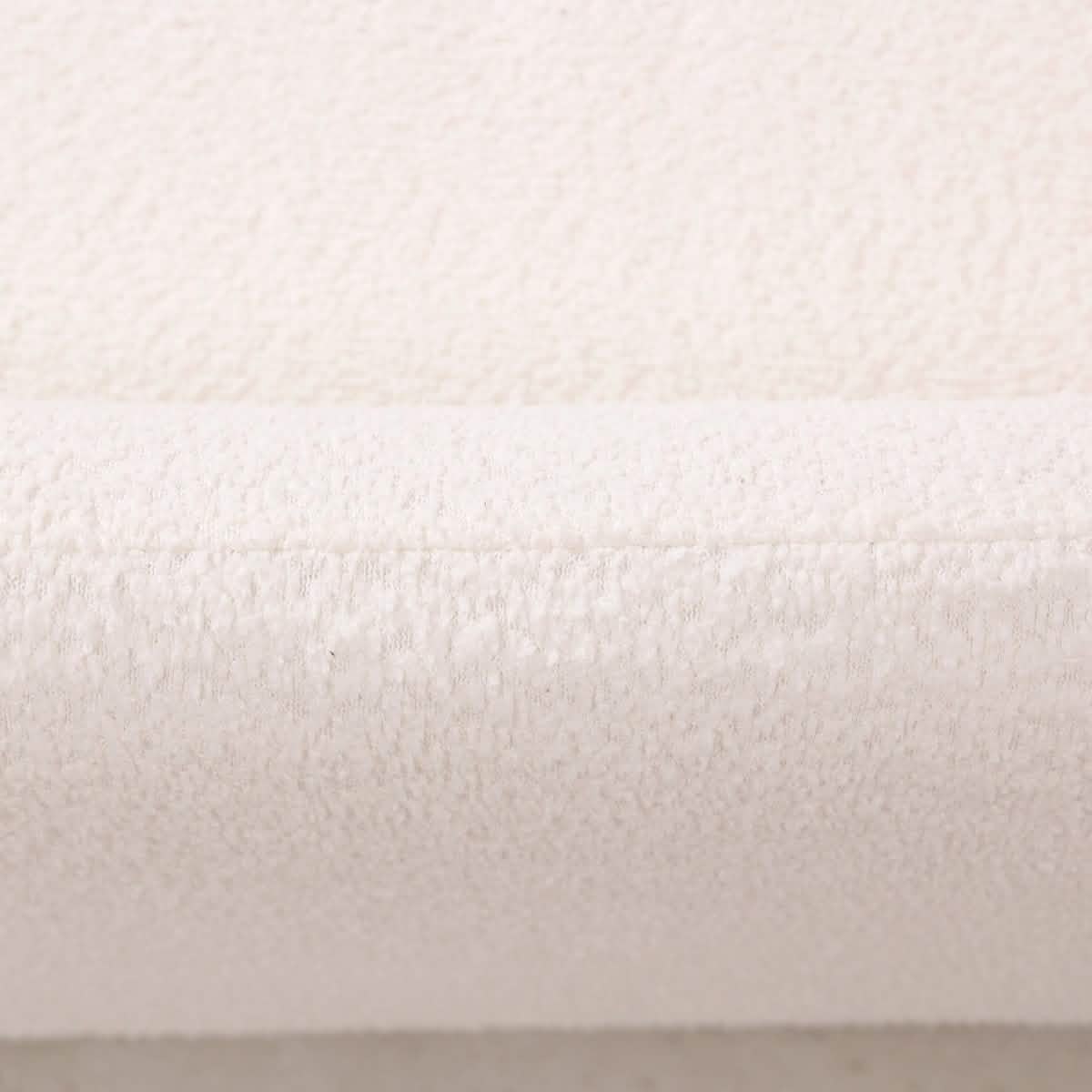 Nyta Accent Chair Upholstered in Linen/Boucle with Pine Wood Frame