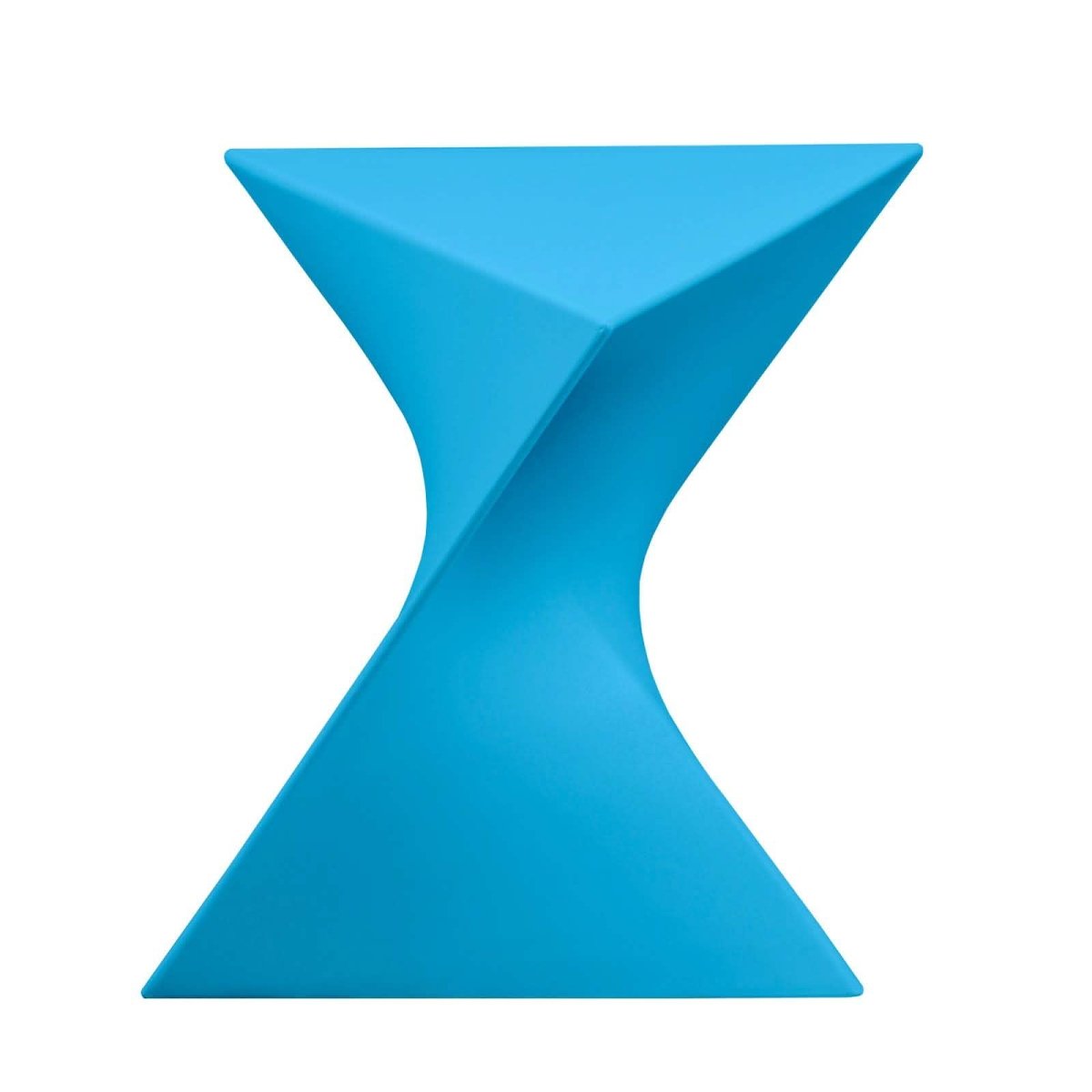 Randolph Triangular Accent Side Table in ABS/PC Plastic
