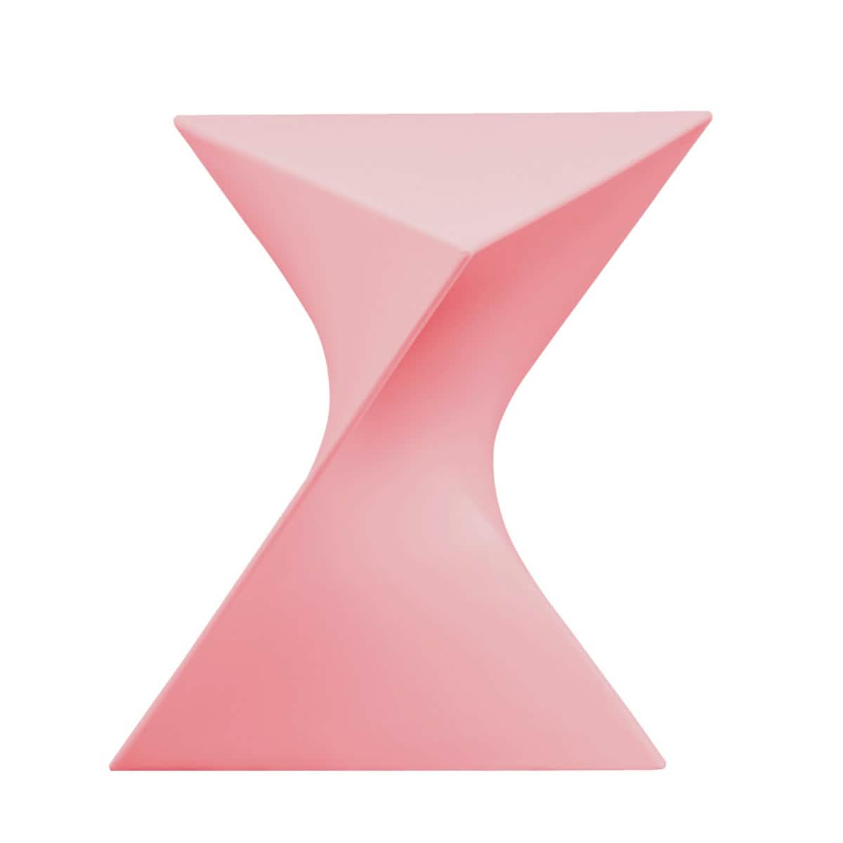 Randolph Triangular Accent Side Table in ABS/PC Plastic