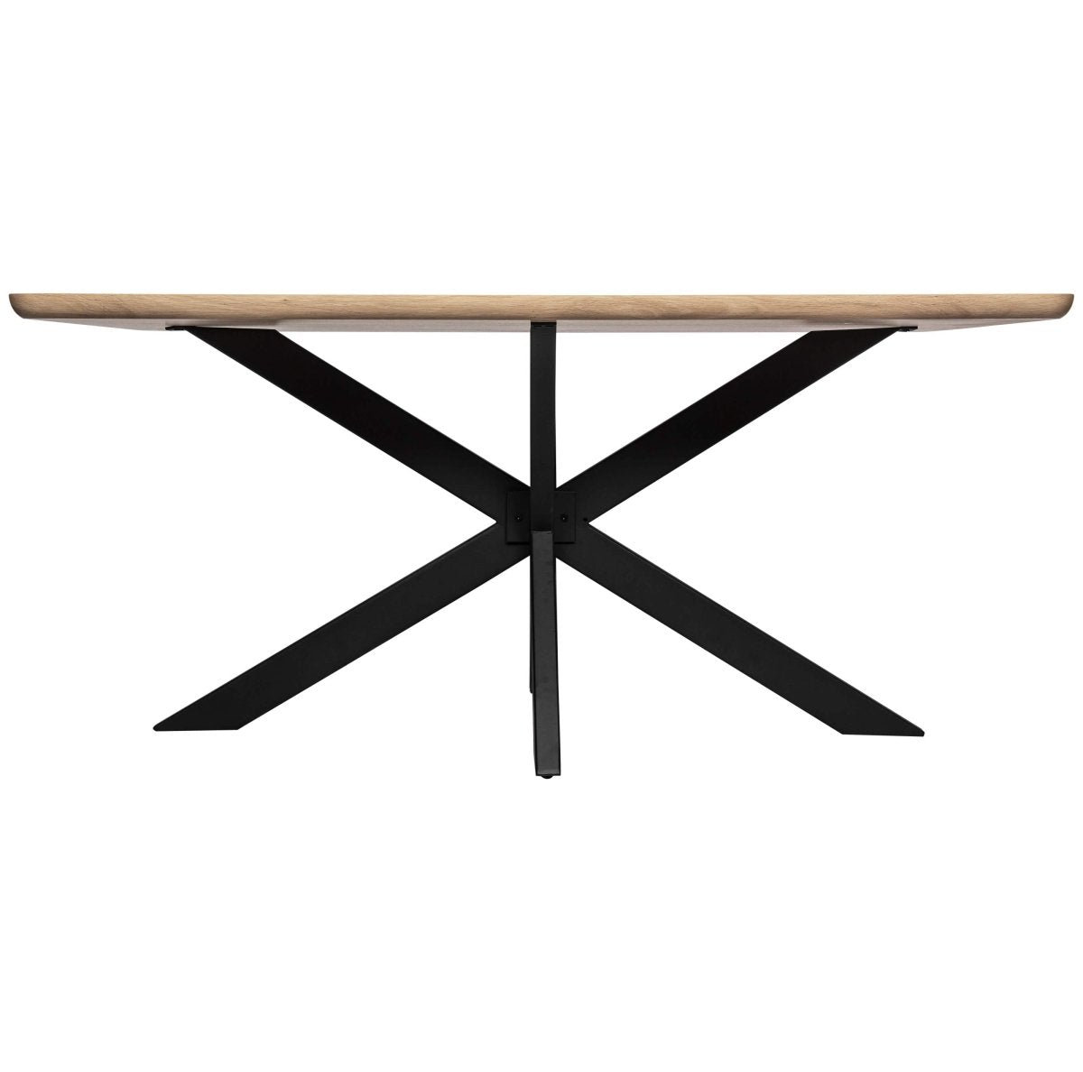 Ravenna 5 - Piece Dining Set with 63" Rectangular Dining Table in Maple with 4 Velvet Dining Chairs in Black Steel Legs
