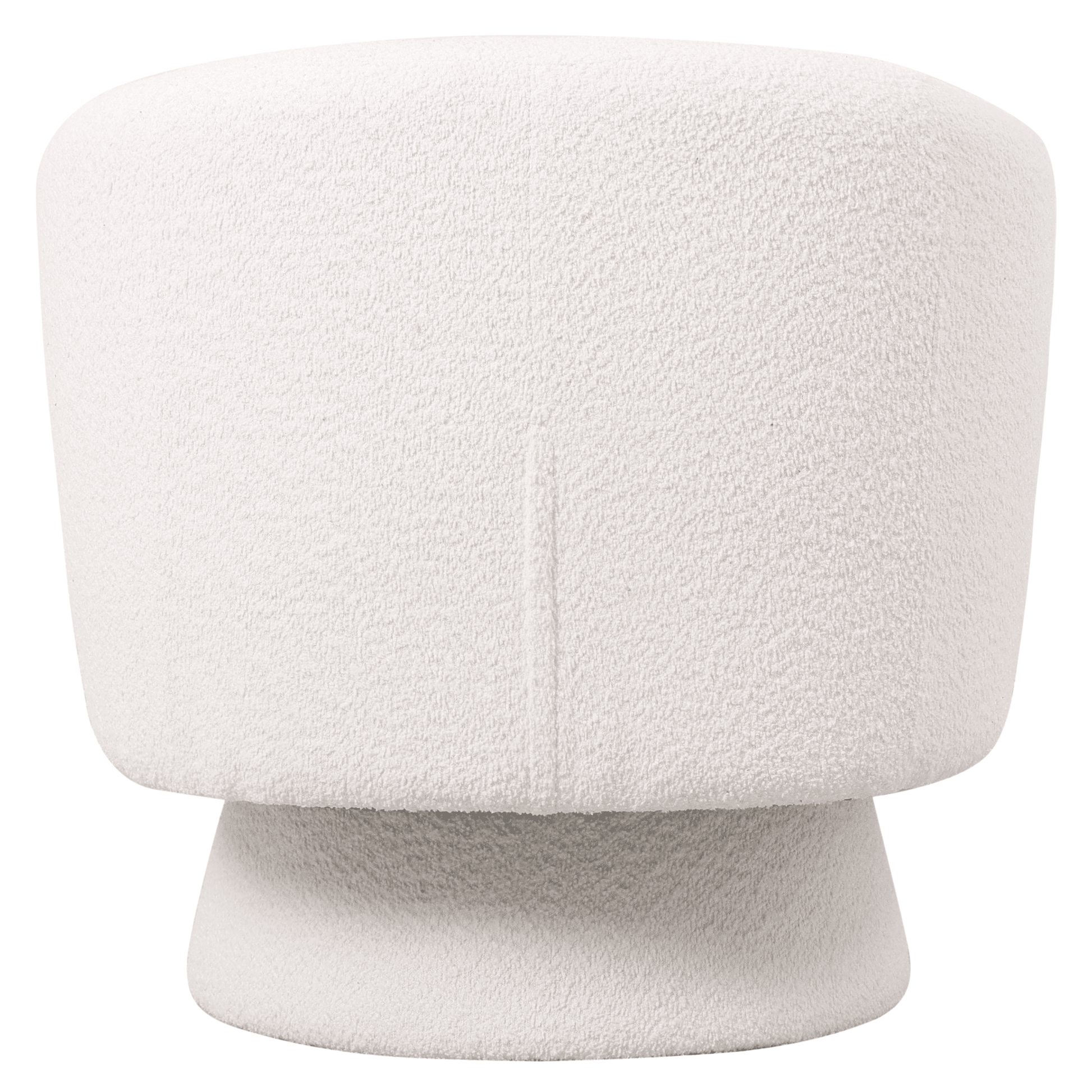 Raze Accent Chair Upholstered in Boucle/Linen/Velvet Armchair with Removable Round Base
