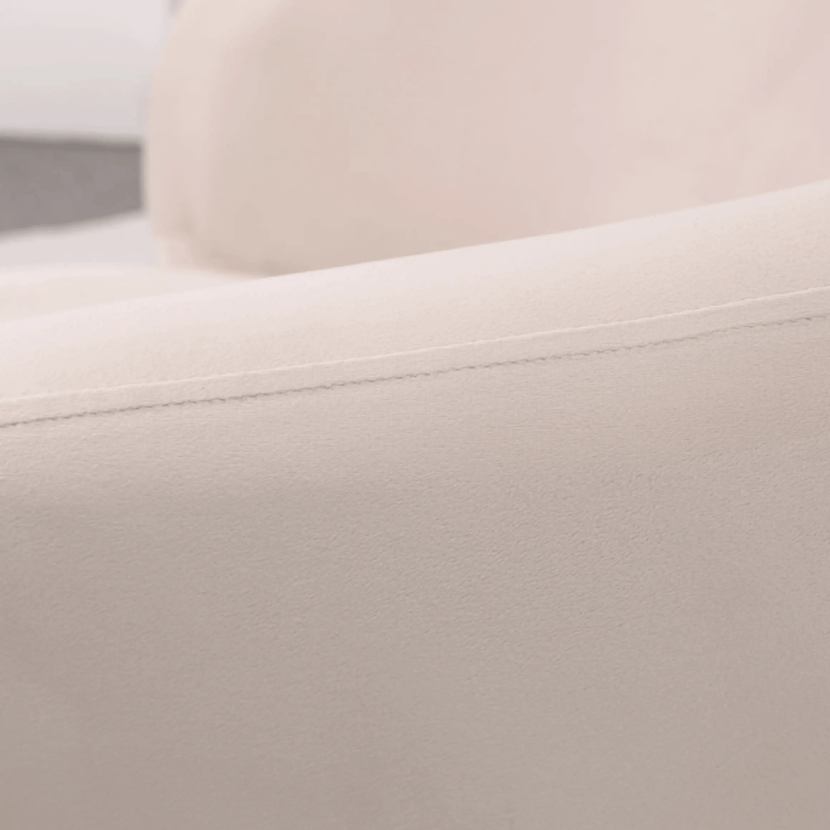Raze Accent Chair Upholstered in Boucle/Linen/Velvet Armchair with Removable Round Base
