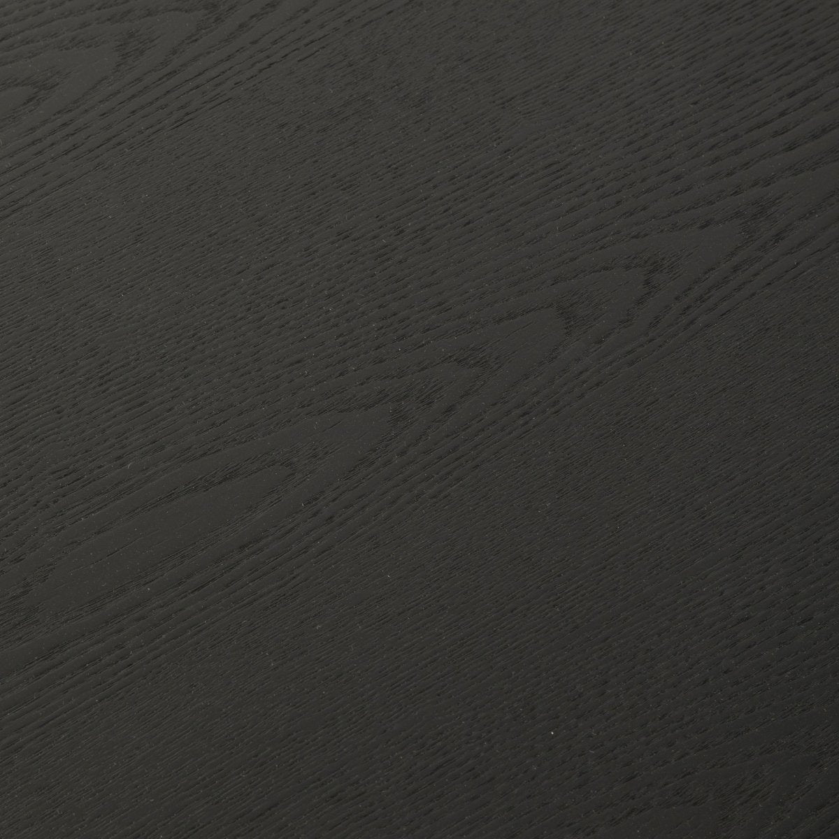 Rossmore Oval Coffee Table with MDF Wood Tabletop in Black/White Steel Frame