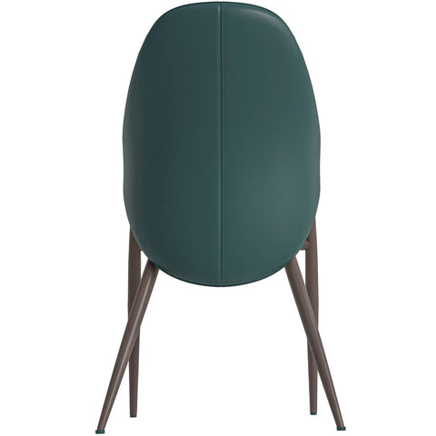 Sante Upholstered PU Leather Dining Chair with Iron Legs