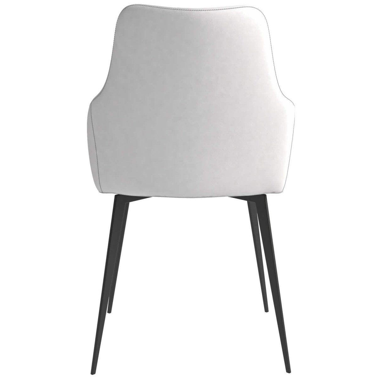 Sonnet Dining Chair Ergonomic Design with Upholstered Seating and Sturdy Iron Legs