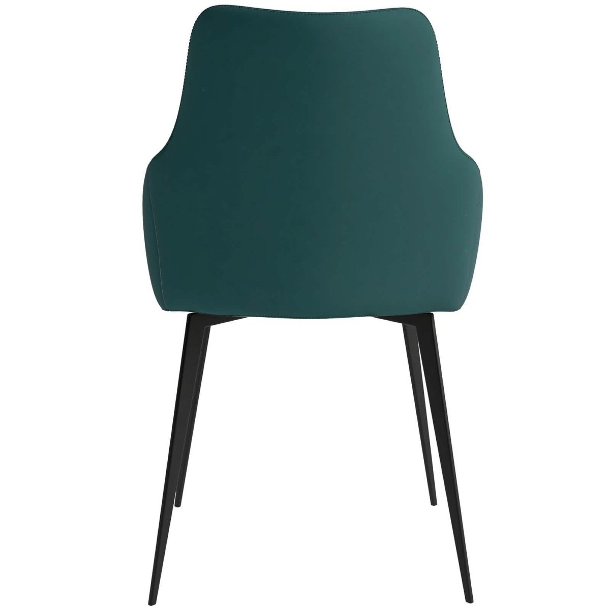 Sonnet Dining Chair Ergonomic Design with Upholstered Seating and Sturdy Iron Legs