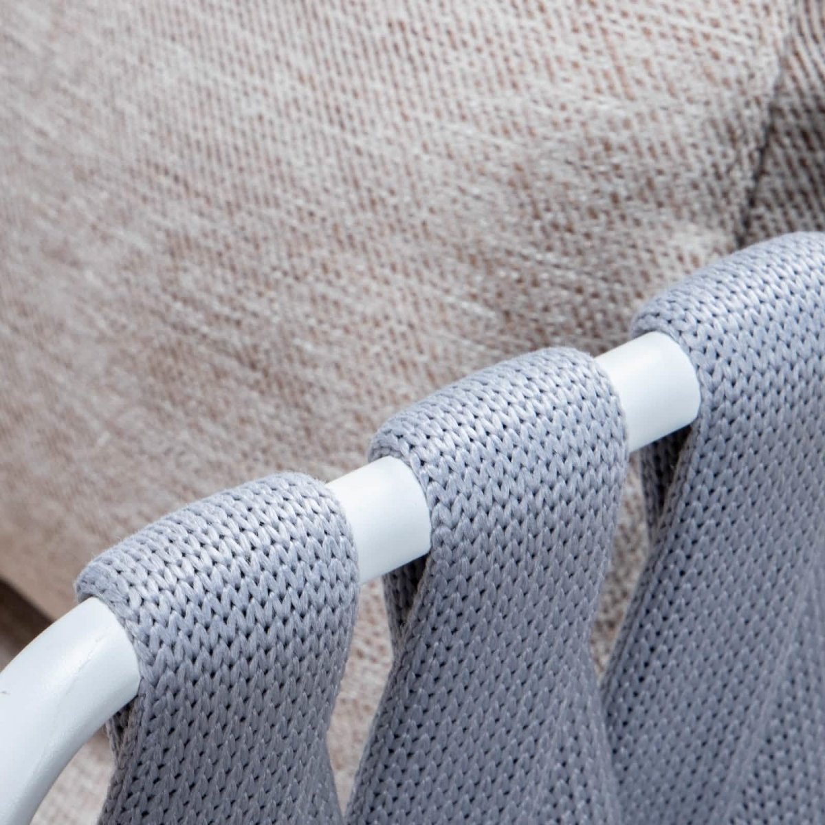 Spencer Modern Outdoor Rope Club Chair With Cushions