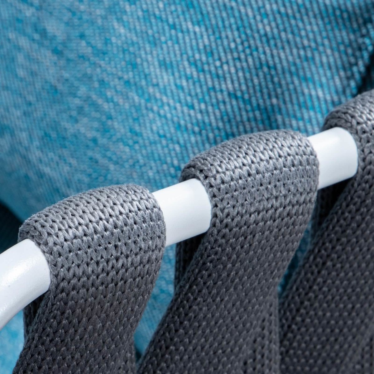 Spencer Modern Outdoor Rope Club Chair With Cushions